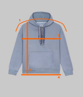 mesure sweat KPRL - Kaporal