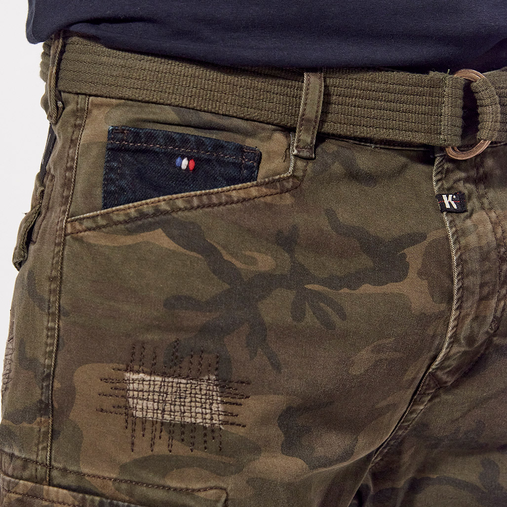 Pantalon camouflage shop homme kaporal