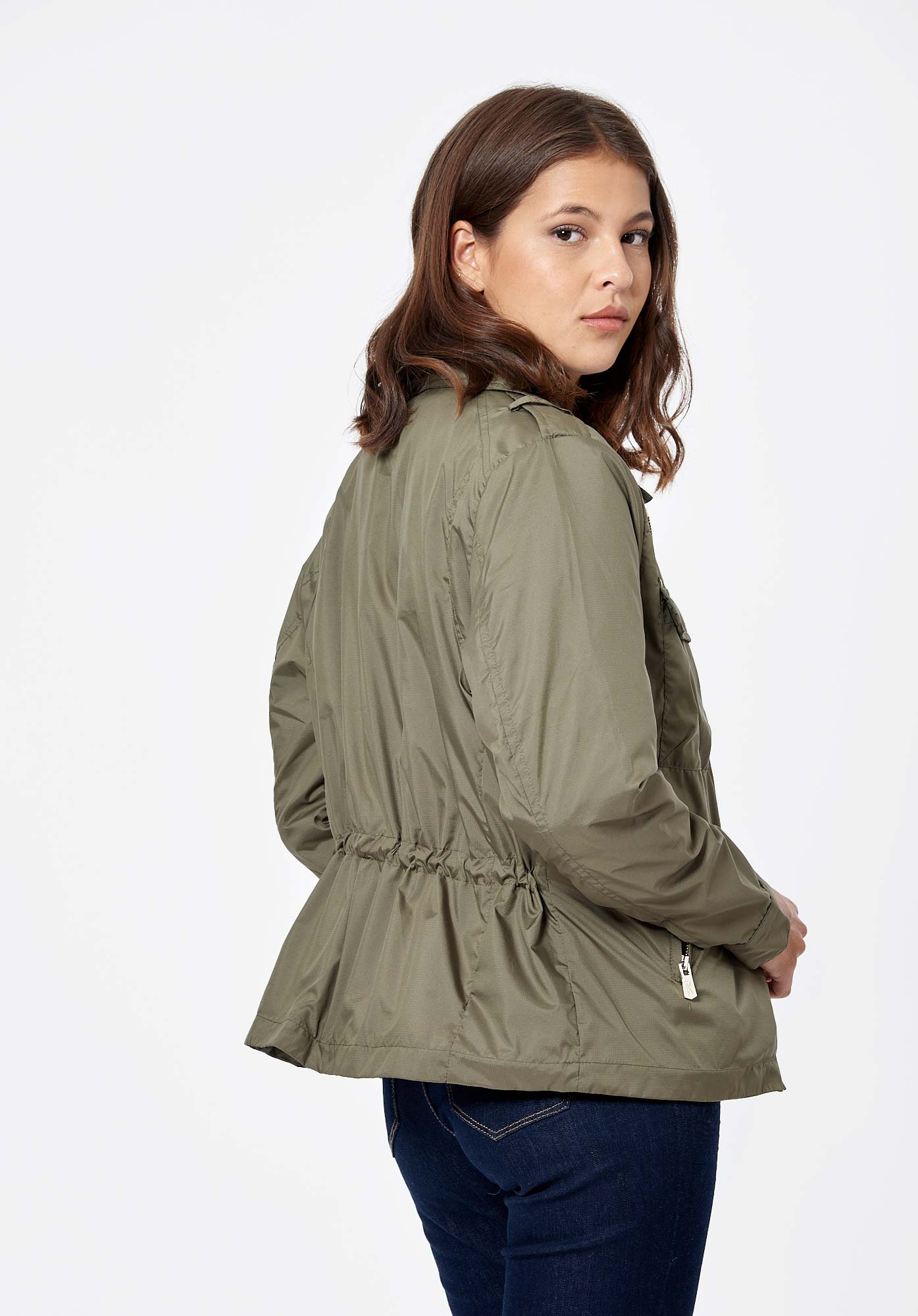 Women s khaki jacket Acya Kaporal