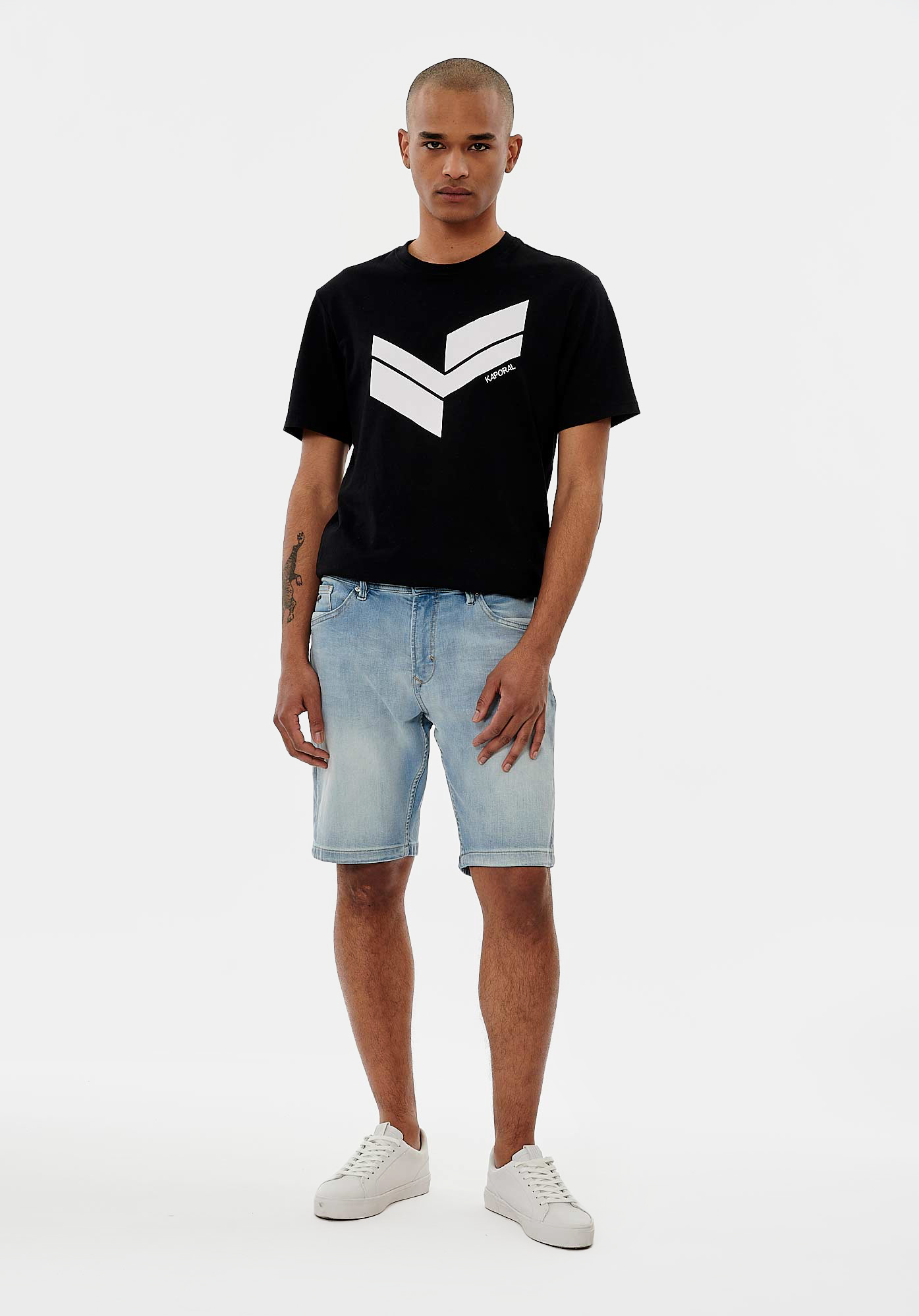 Men s denim Bermuda shorts Atlas Kaporal