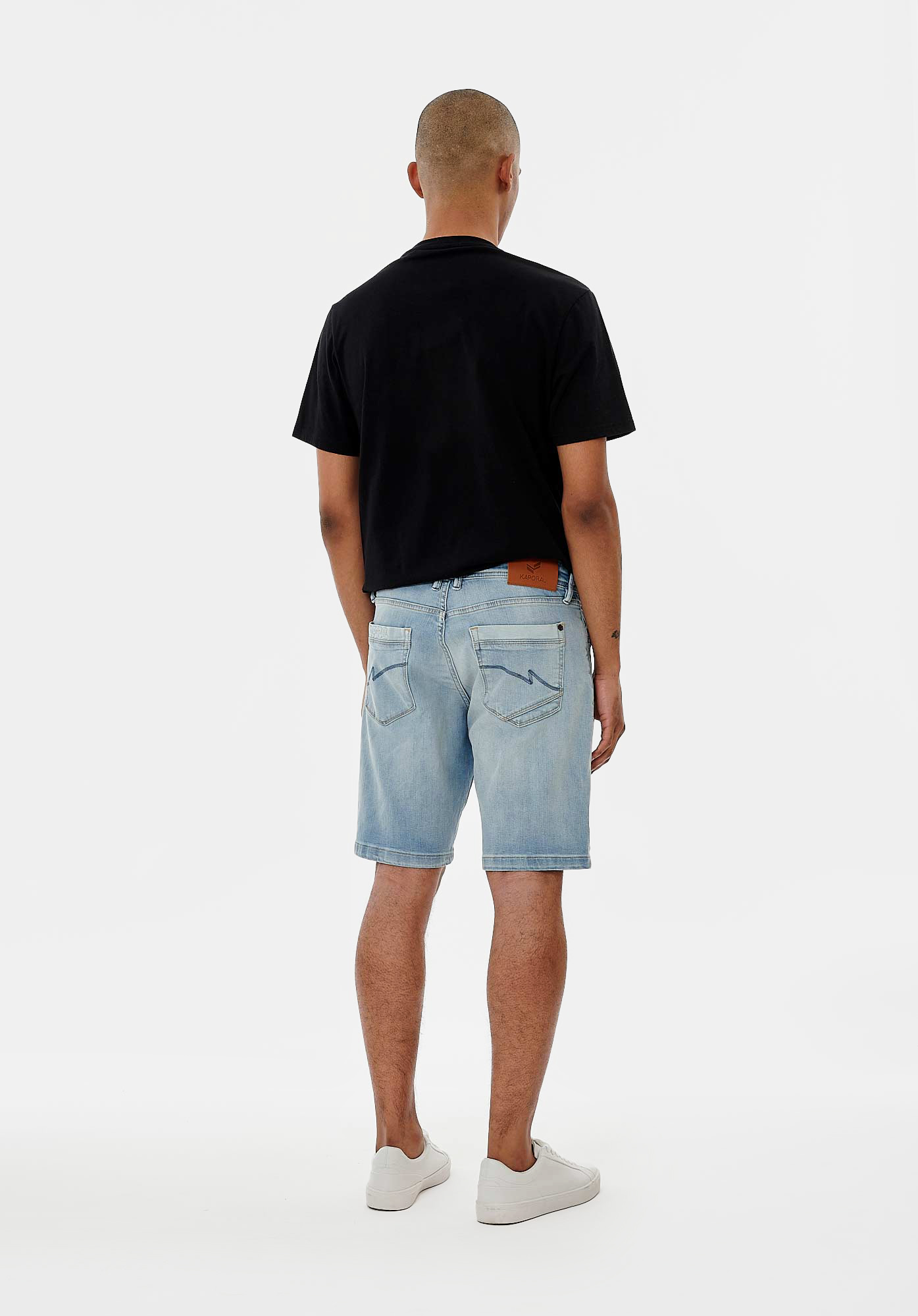 Men s denim Bermuda shorts Atlas Kaporal