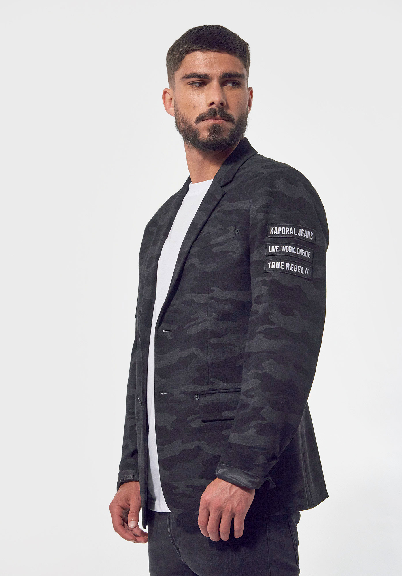 Black camo outlet blazer