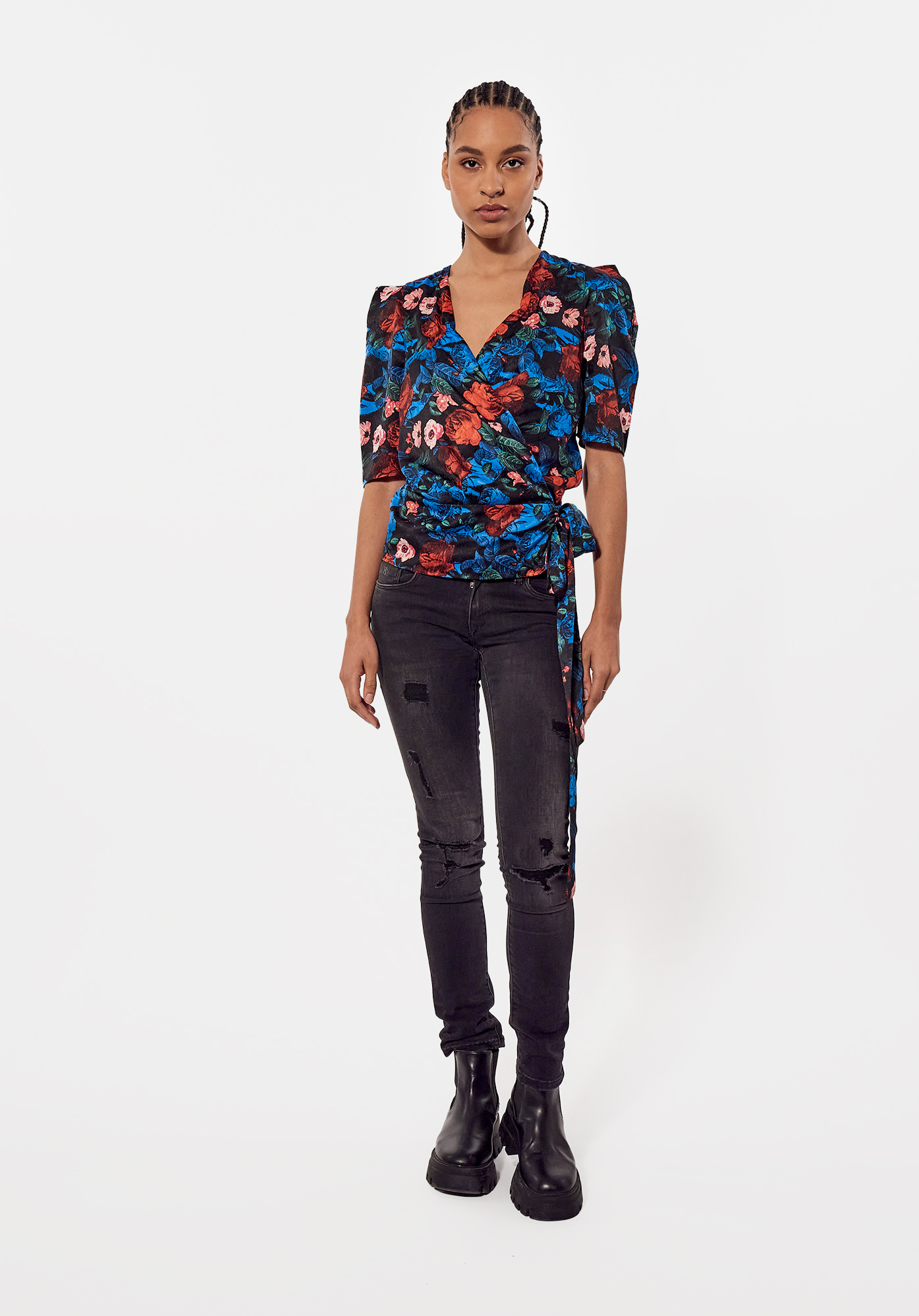 Women s floral blouse Baby Kaporal