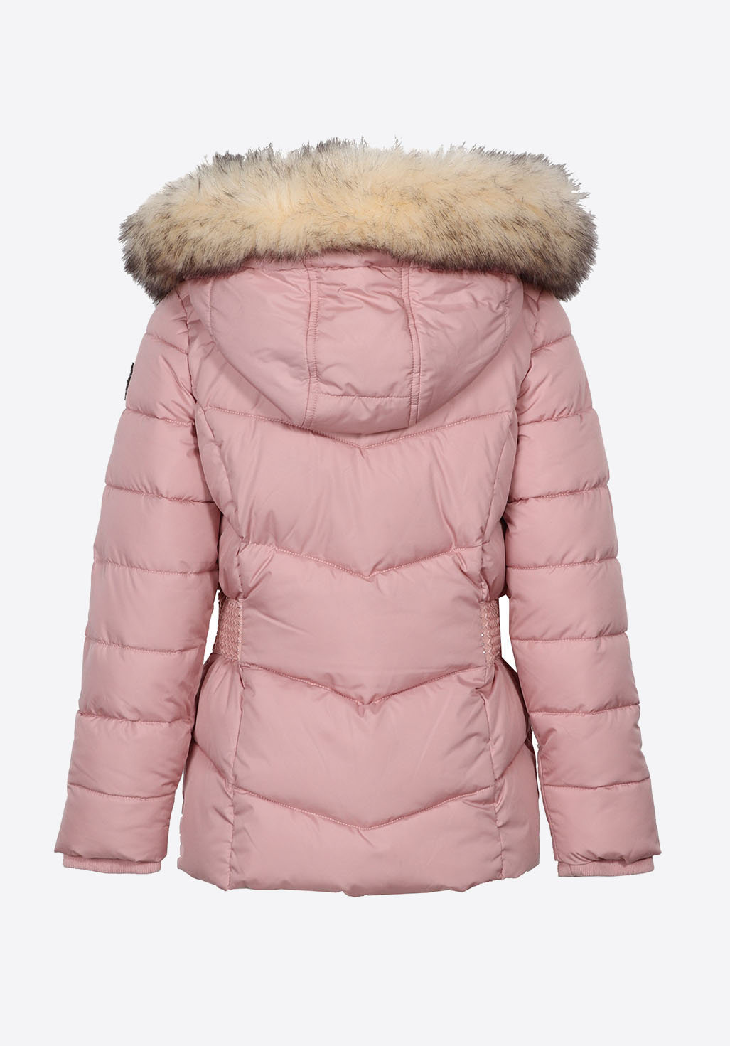 Girls pink puffer jacket Beky Kaporal