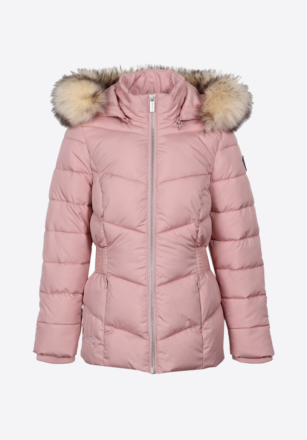Girls pink new arrivals puffer coat