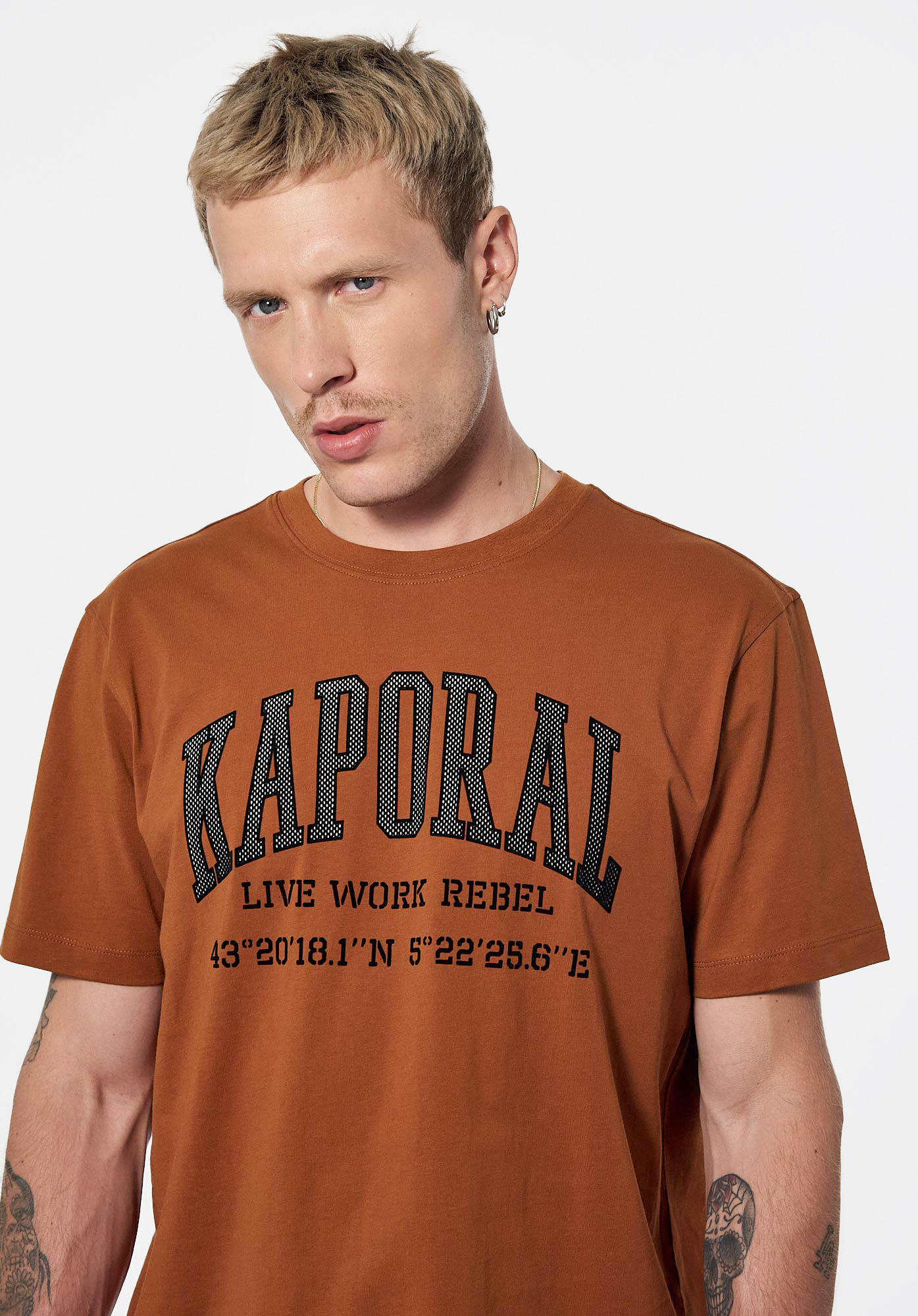 T shirt kaporal homme sales