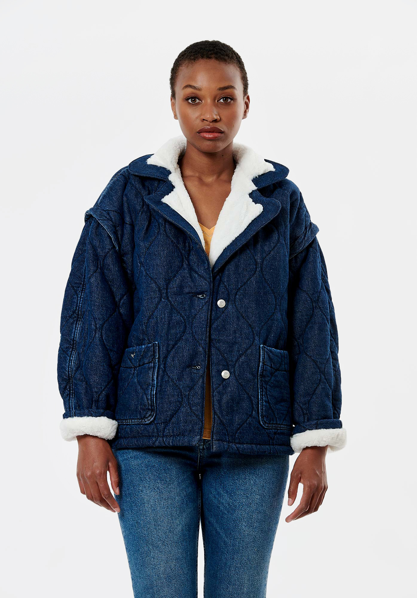 Women s denim jacket Daisy Kaporal