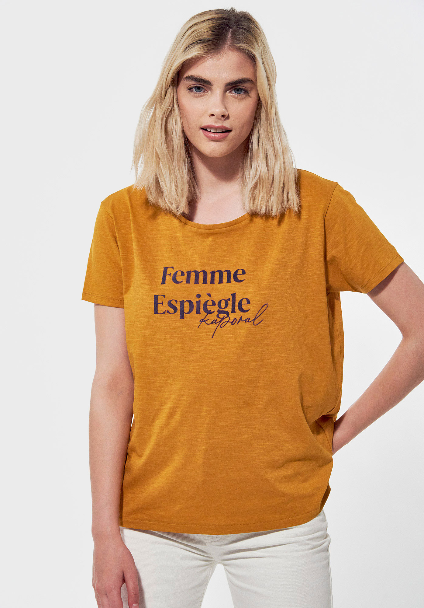 Tee shirt sales femme kaporal