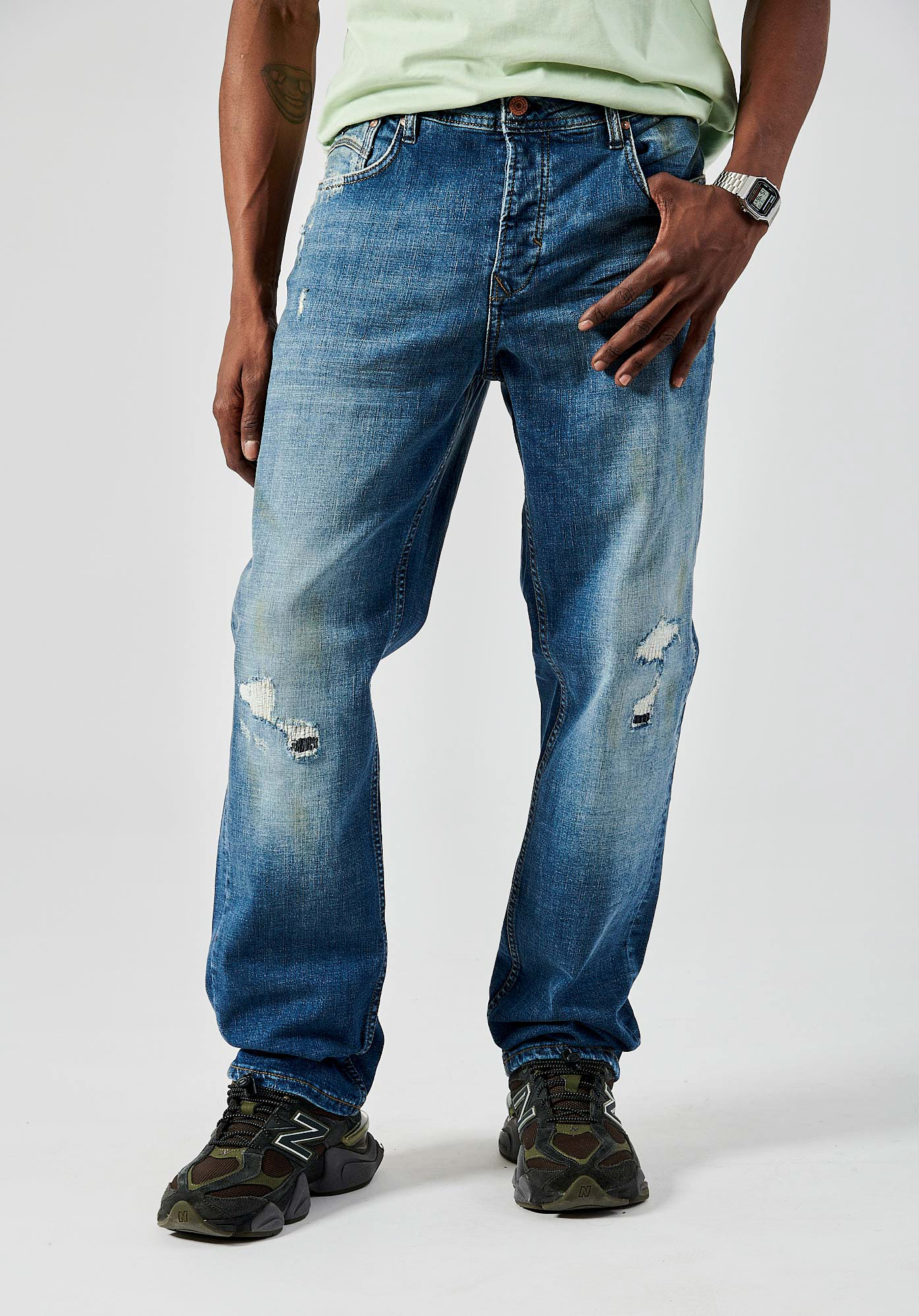 Jeans pantalons shorts