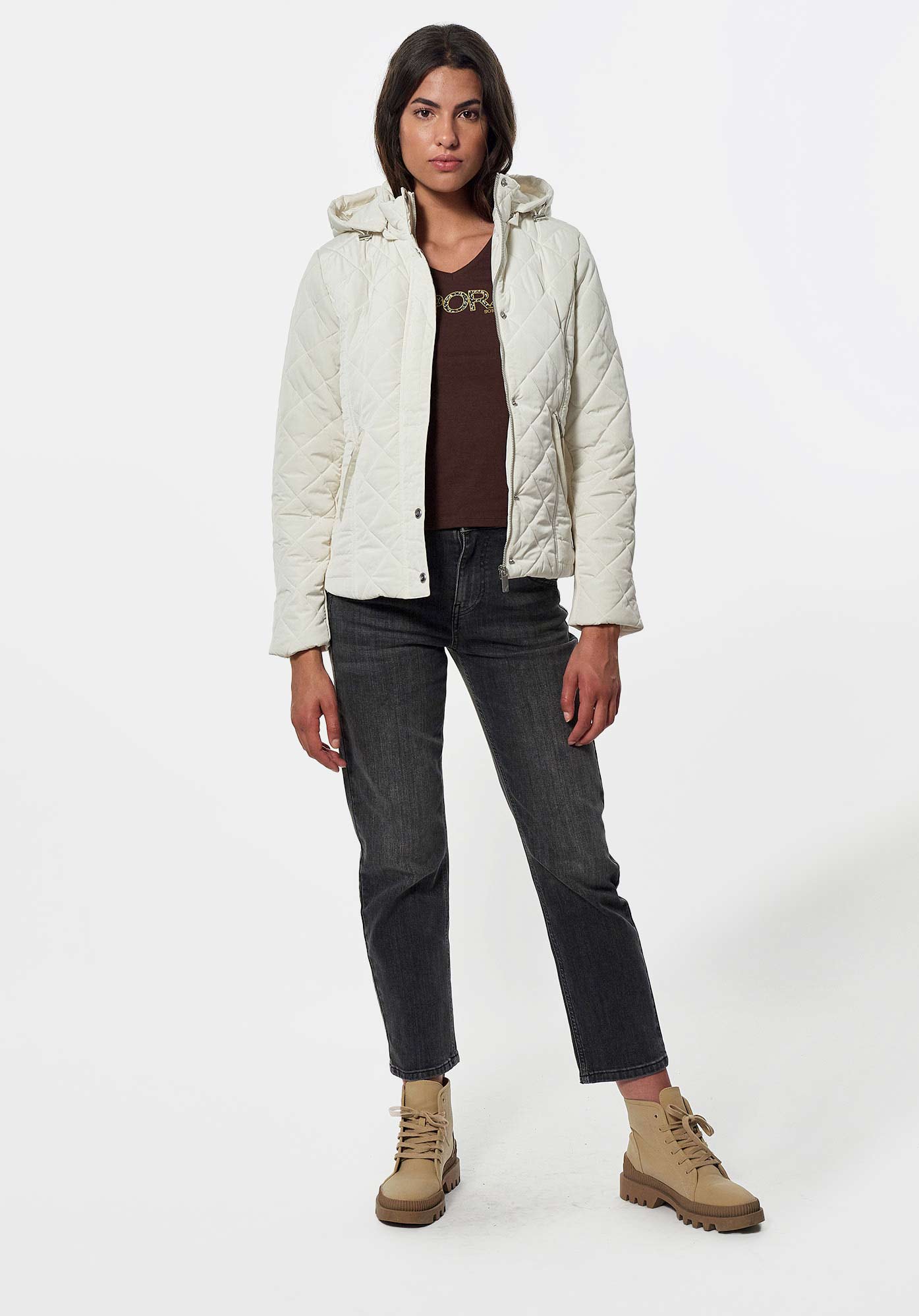 Dave off top white jacket