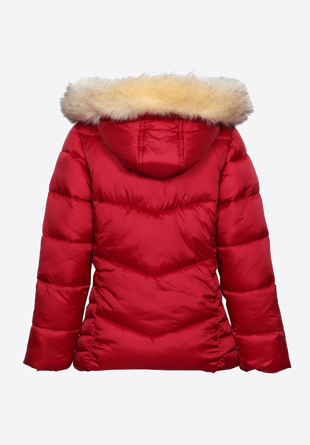 Girls puffer jacket in 100 recycled polyester Erika Kaporal
