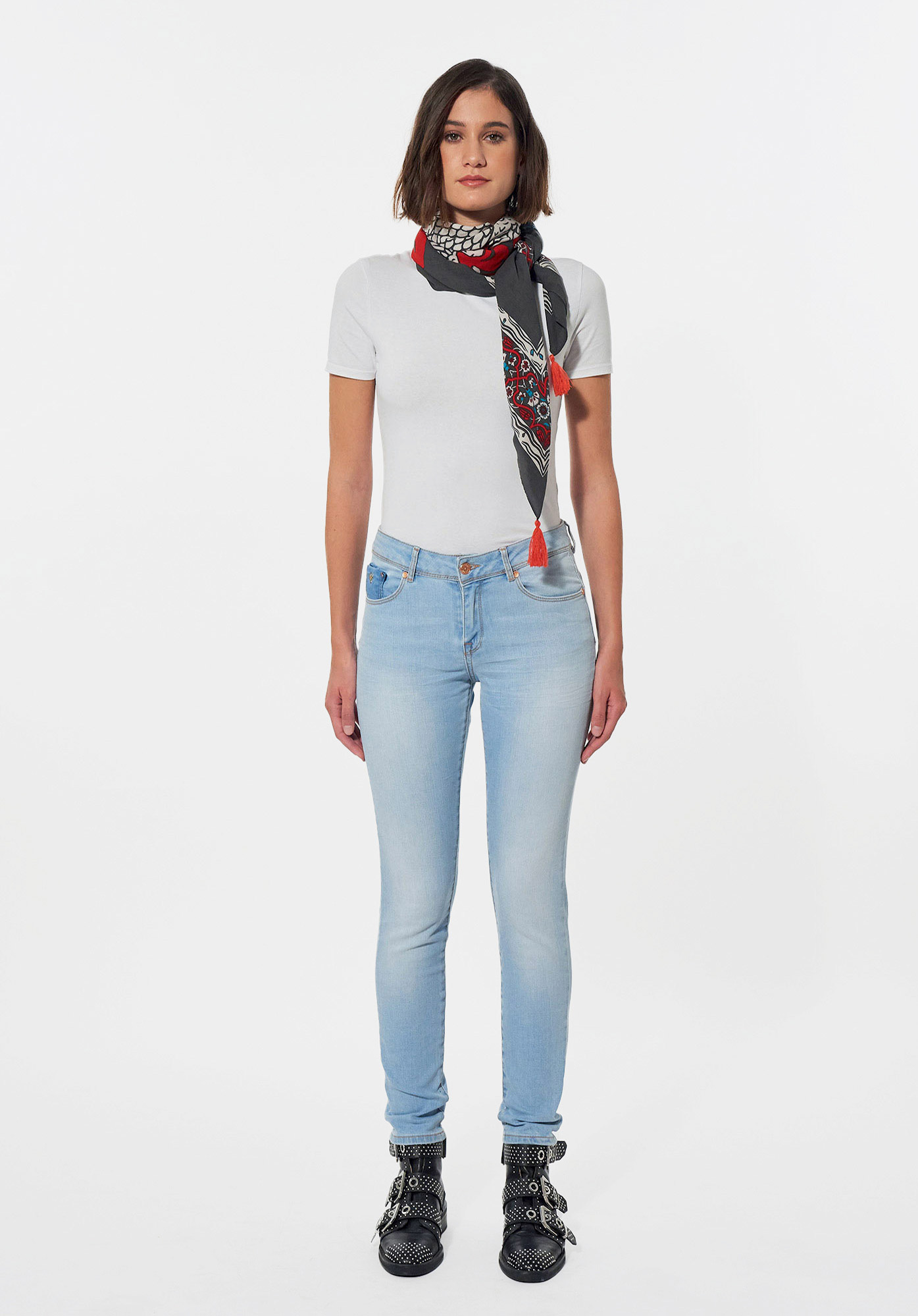 Women s slim fit jeans Flore Kaporal