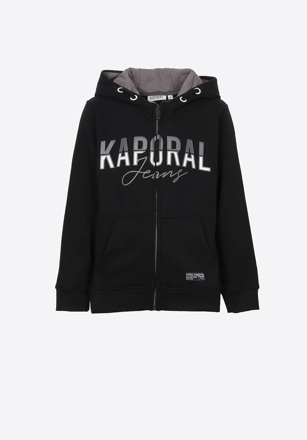 Boys black sweatshirt Jopi Kaporal
