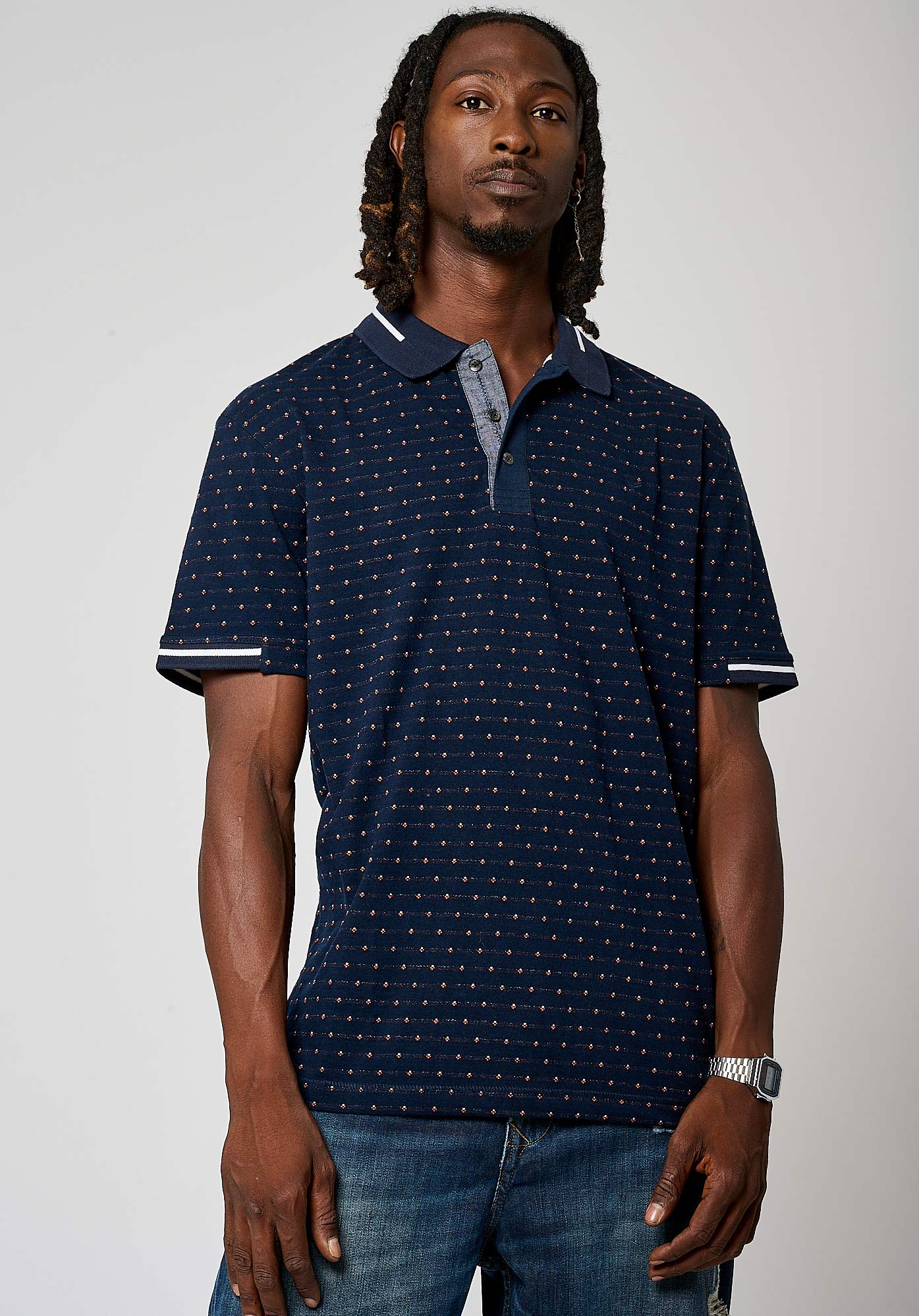 Men's 100 percent cotton polo shirts 2025
