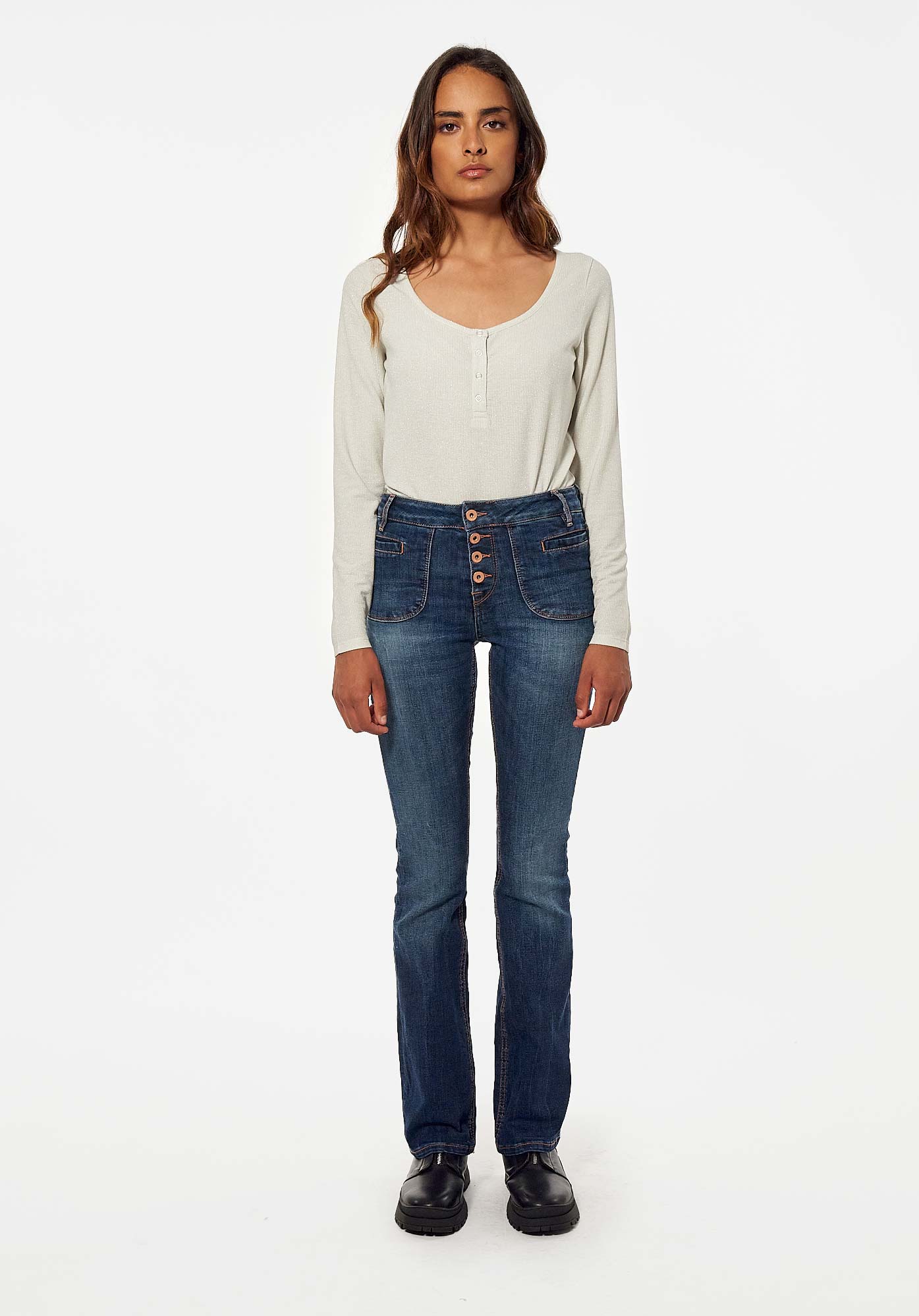 Women s bootcut jeans Lucky Kaporal