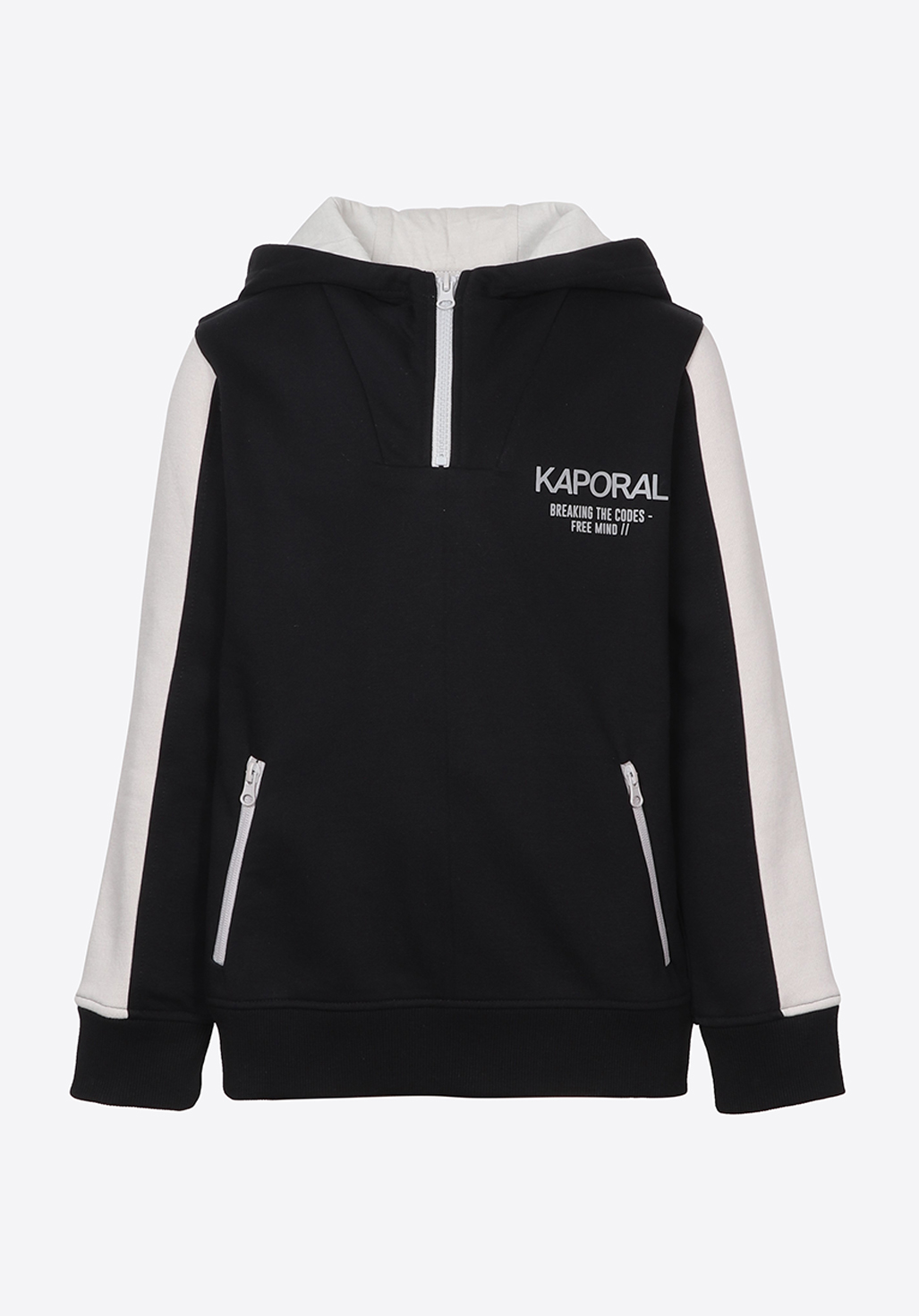 Boys black sweatshirt Mat Kaporal