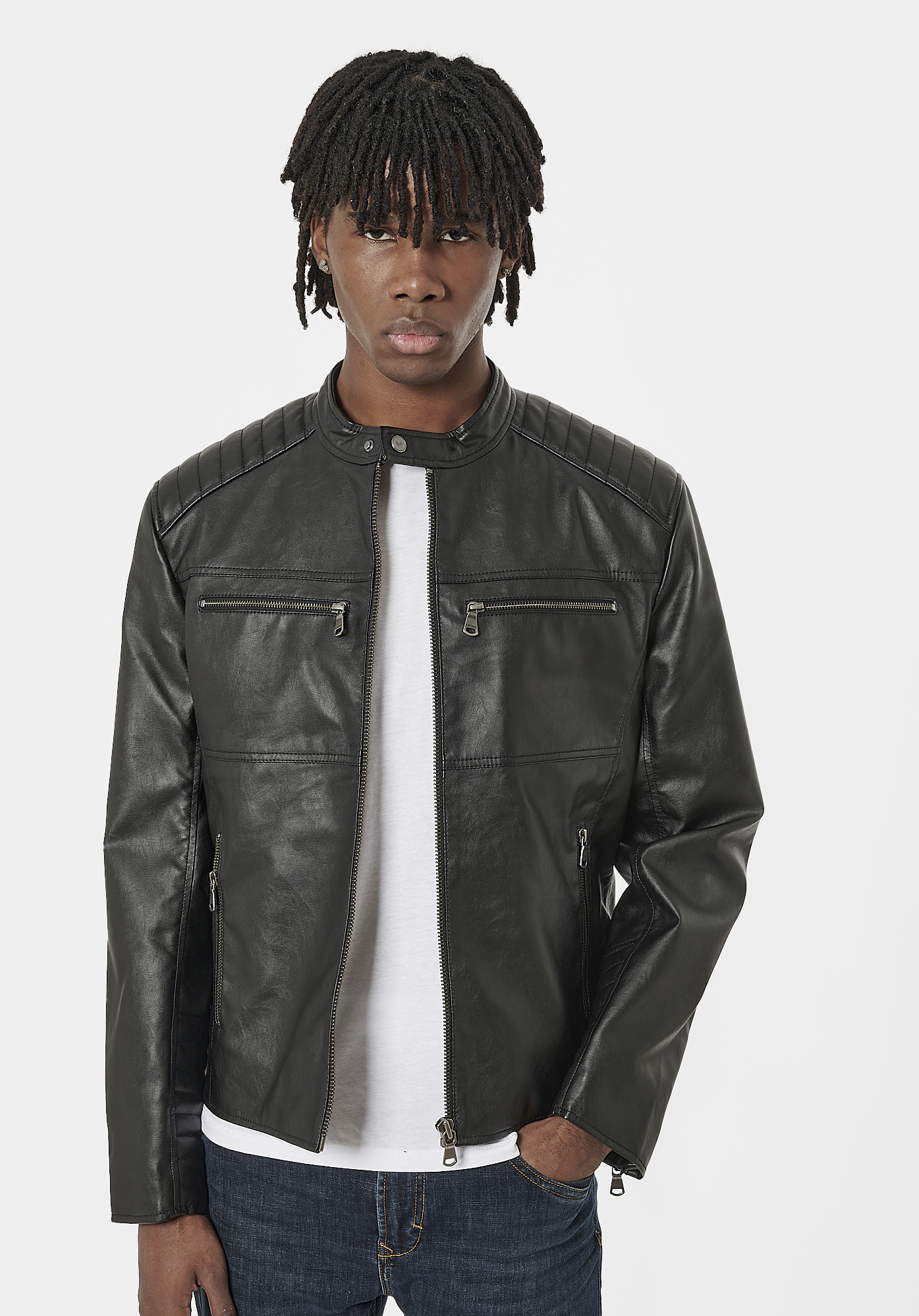 Men s black jacket Nomad Kaporal