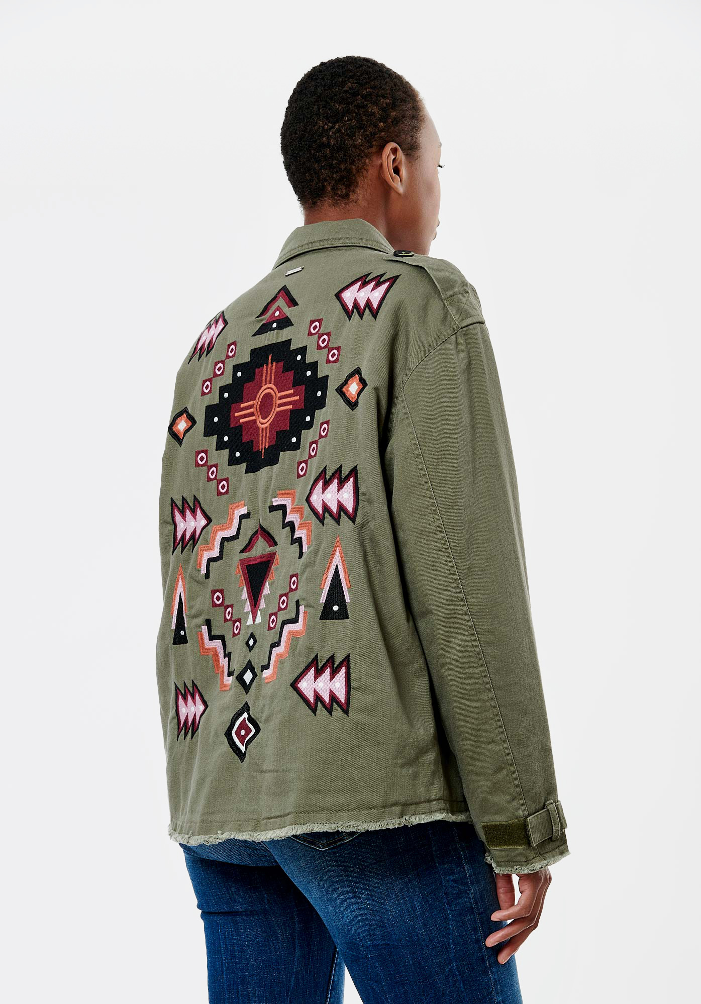Veste best sale kaki kaporal