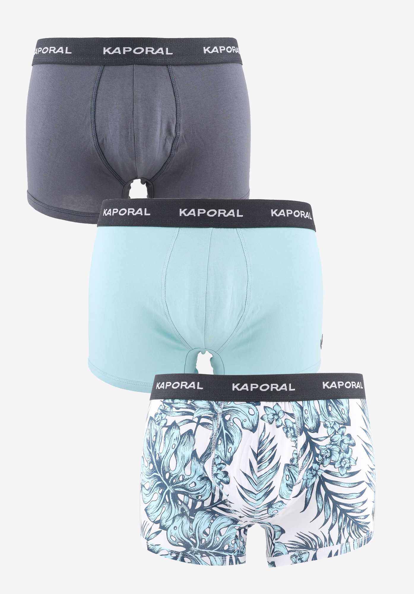 3 pack of men s blue boxer shorts Tacos Kaporal