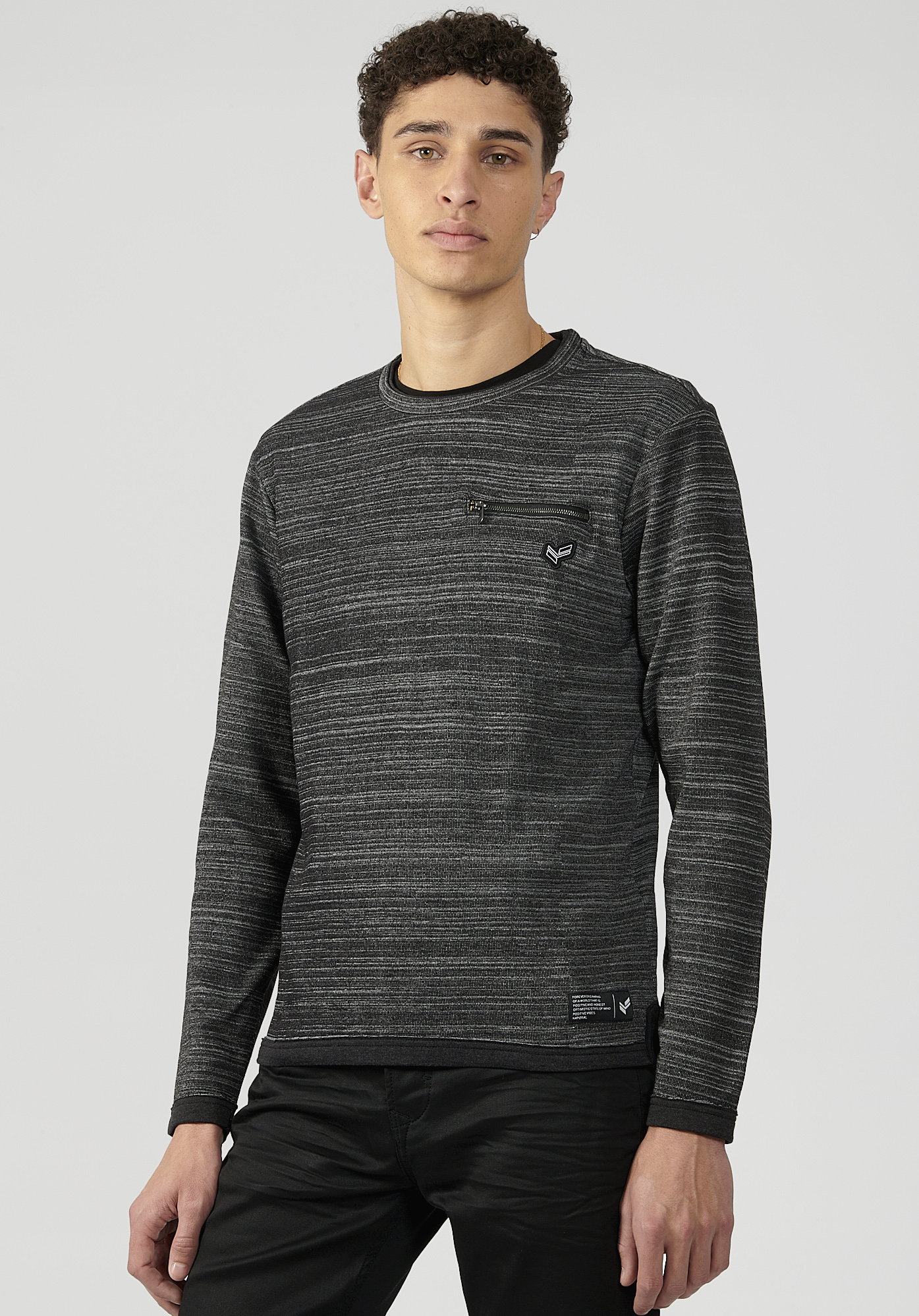 Tee shirt sales manche longue kaporal