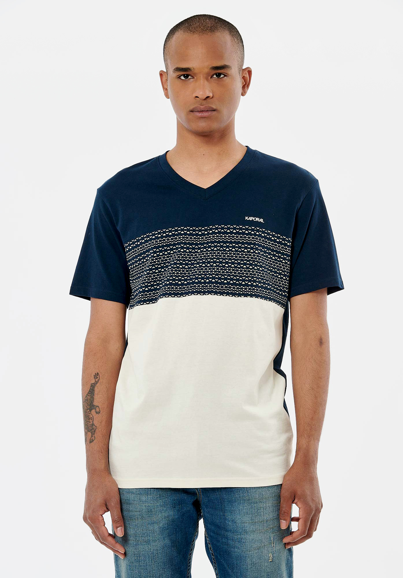 Tee shirt kaporal hot sale homme pas cher