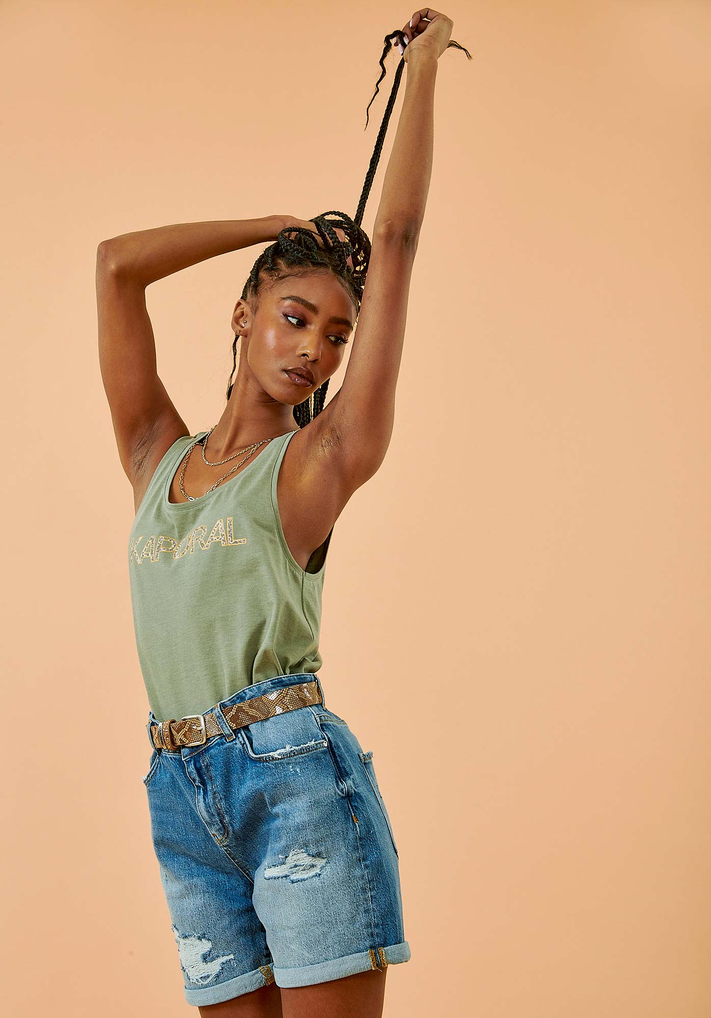 Short jean kaporal sale