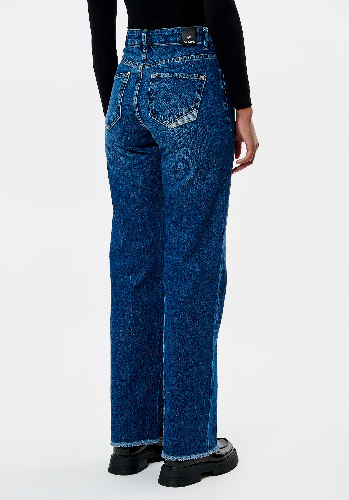 Jeans viola clearance