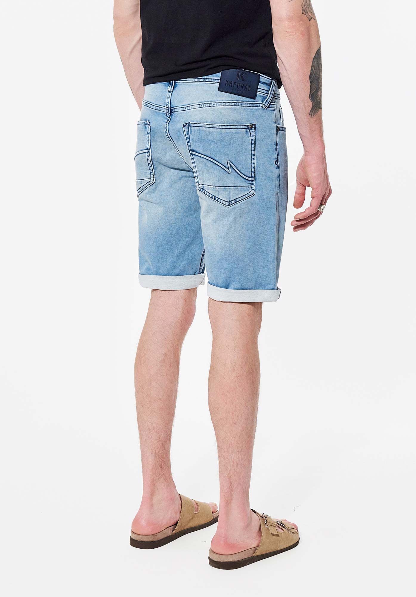 Short jean sales homme kaporal