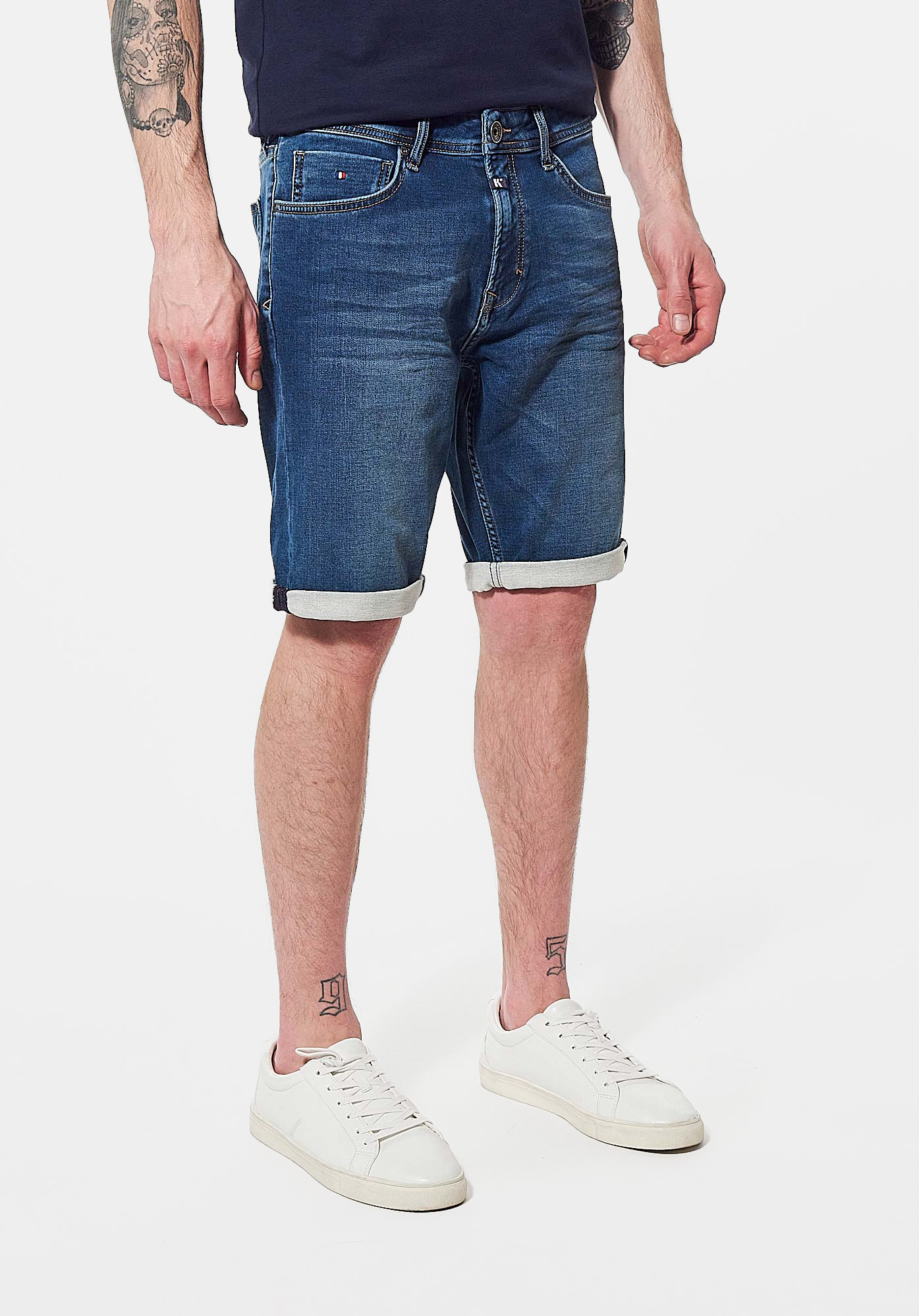 Bermuda jean homme clearance kaporal