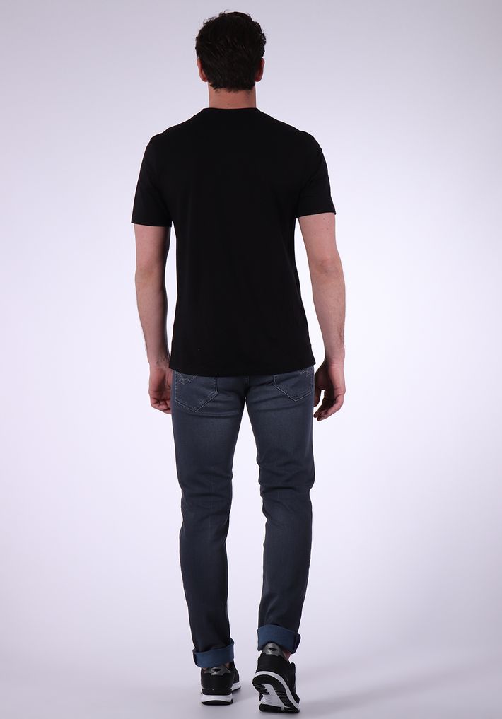 T-Shirt Noir Homme Kaporal 3M11