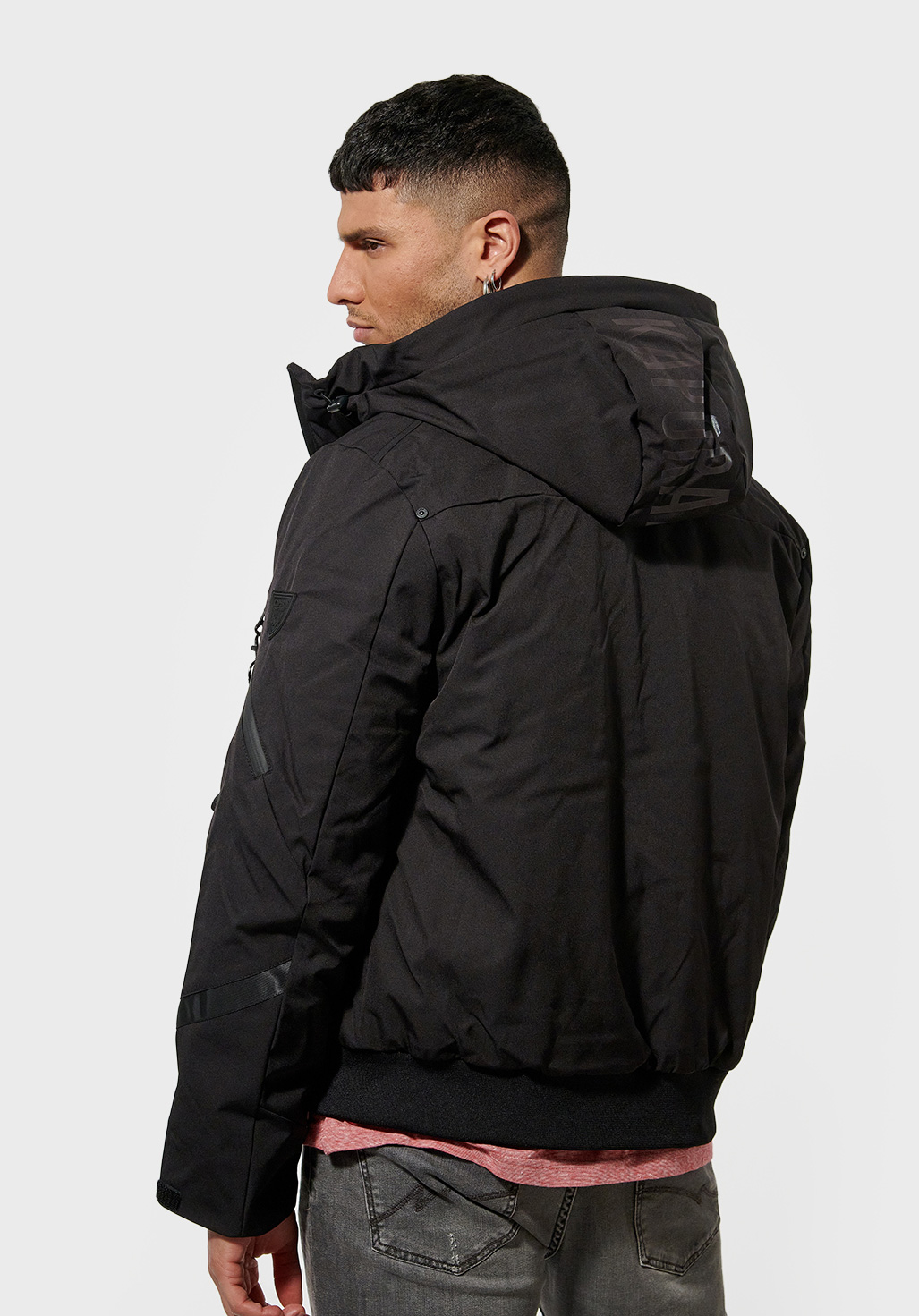 Veste r gular Homme noir Duman Kaporal