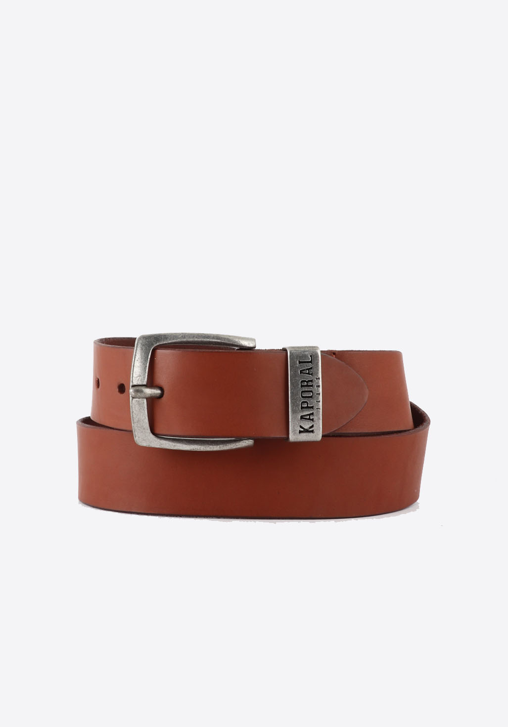 Ceinture Homme en cuir marron Hedas Kaporal