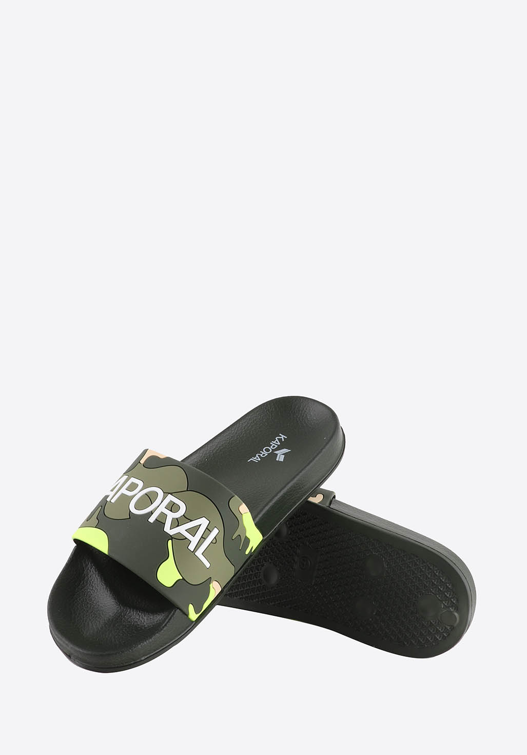 Claquettes vertes homme Doral Kaporal