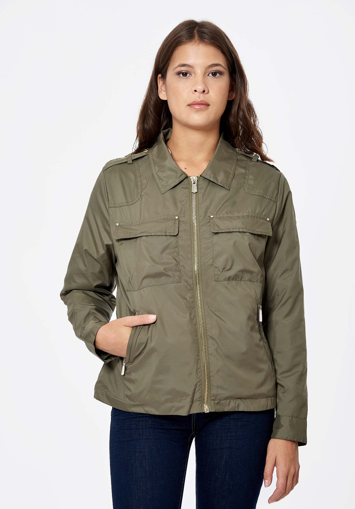 Veste kaki sales kaporal femme