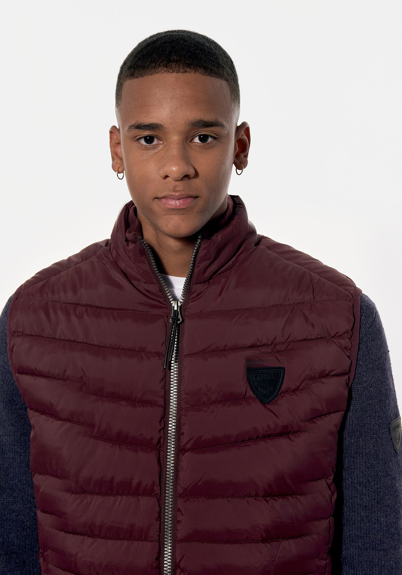 Doudoune sans manche bordeaux homme online