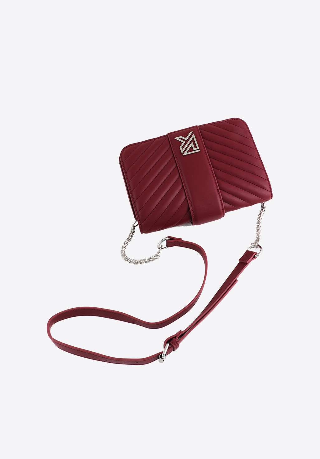 Sac bandouli re bordeaux femme Alba Kaporal