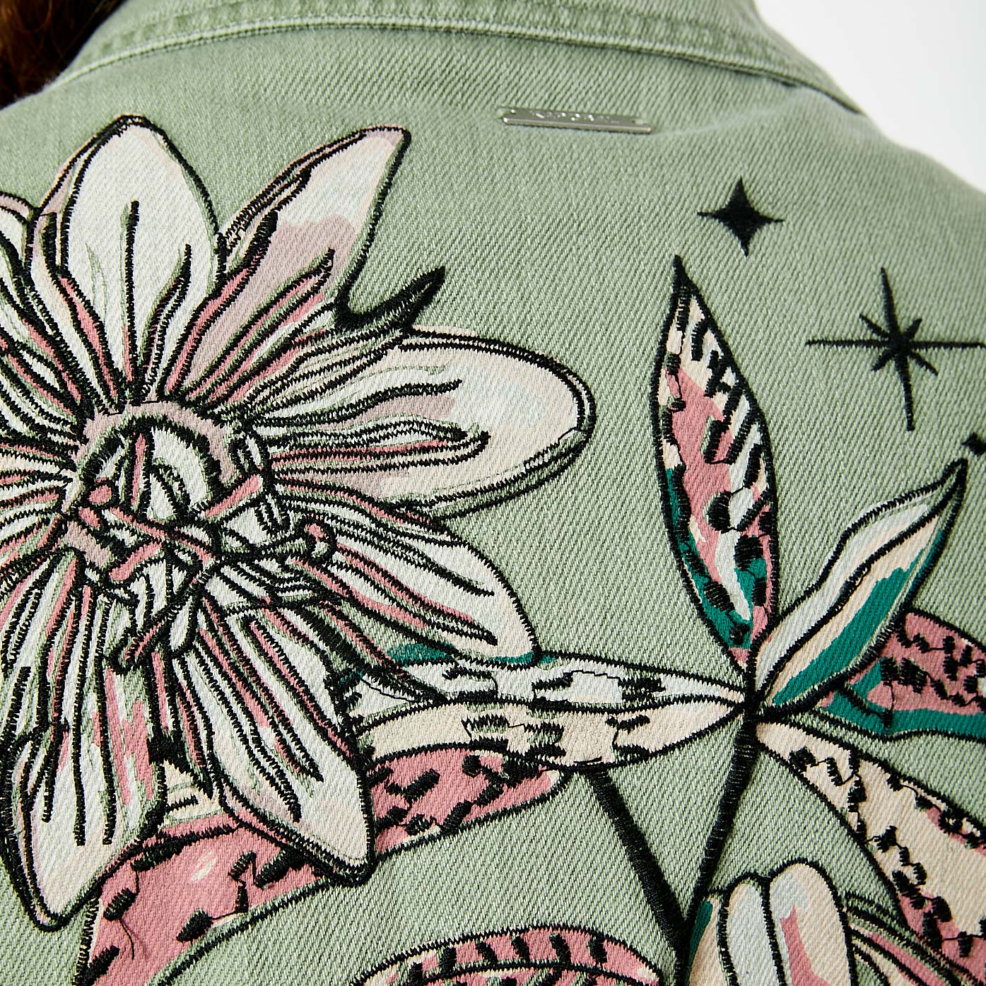 Veste kaki Femme Alma Kaporal