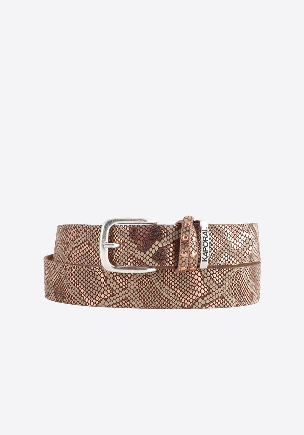 Ceinture en cuir fantaisie Femme Andy Kaporal
