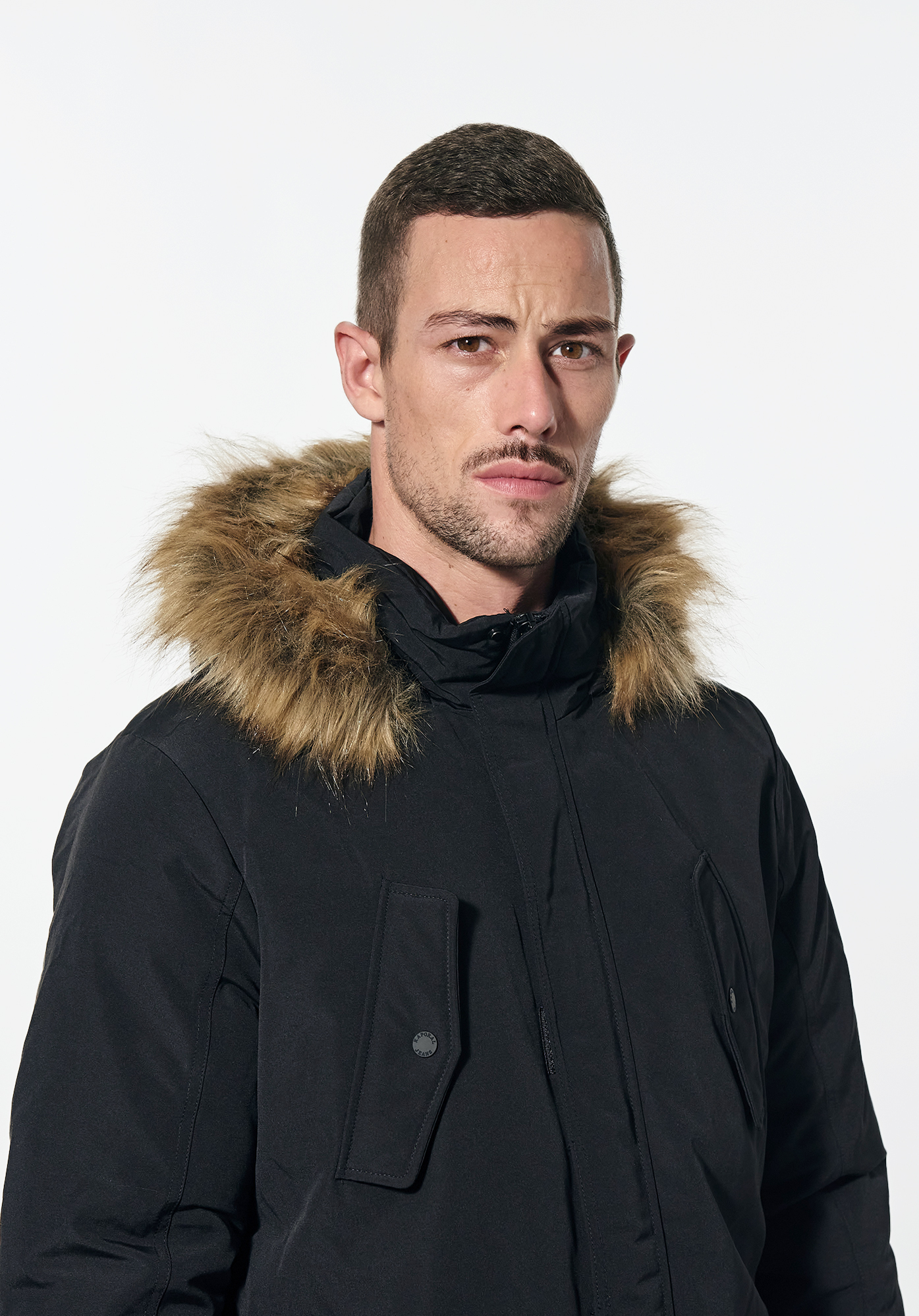 Doudoune kaporal homme fourrure outlet