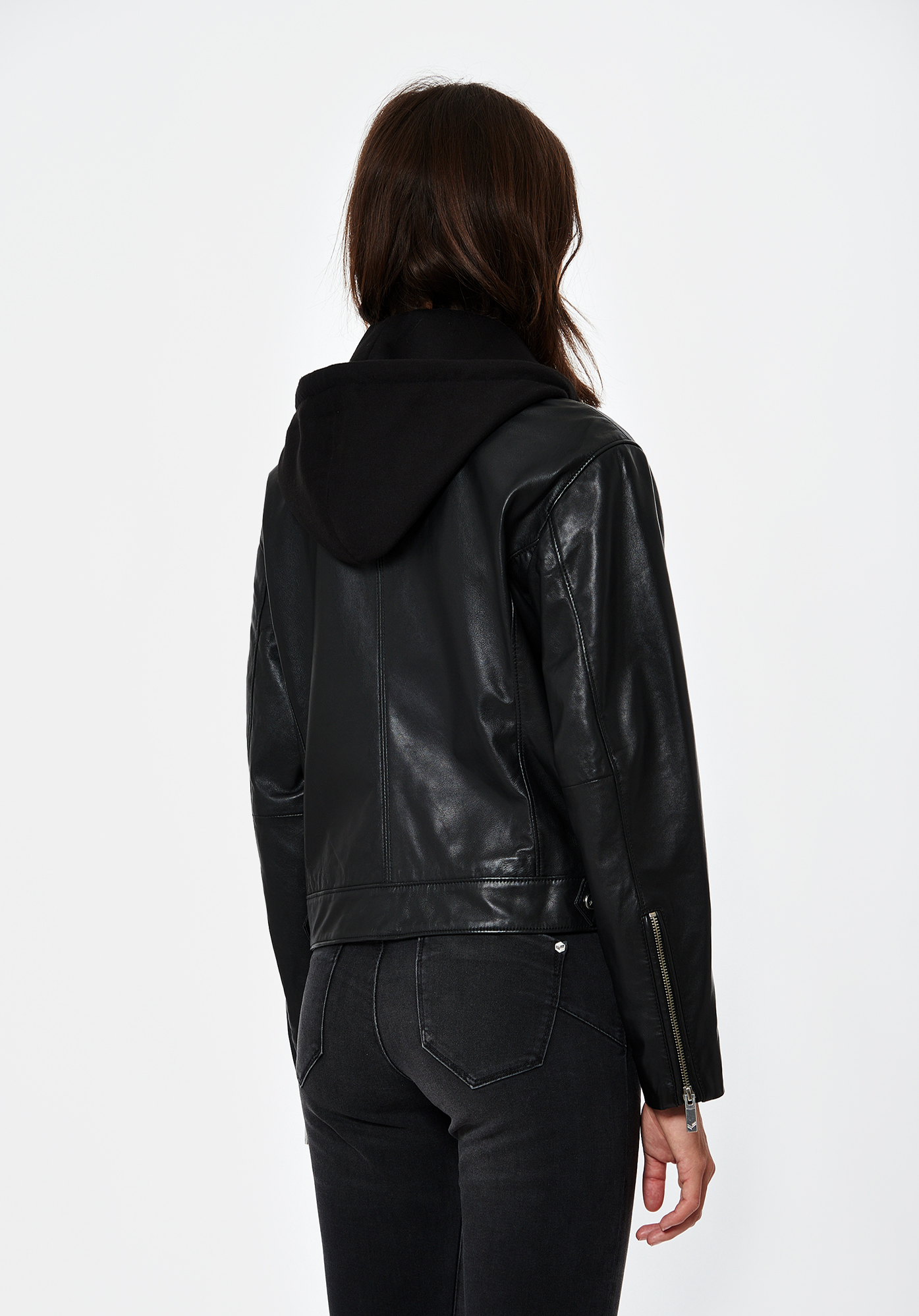 Veste en cuir kaporal femme new arrivals