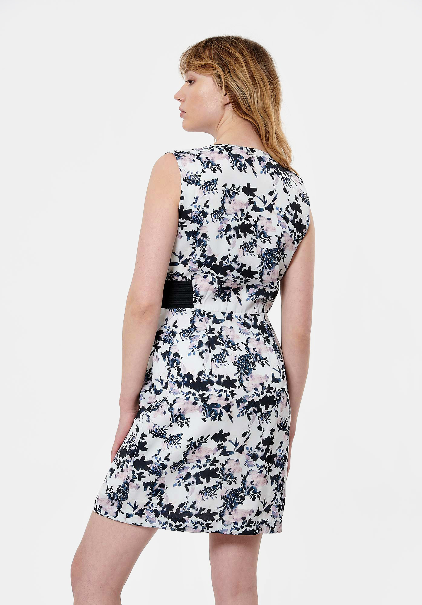 Robe portefeuille fleurie Femme Azia Kaporal