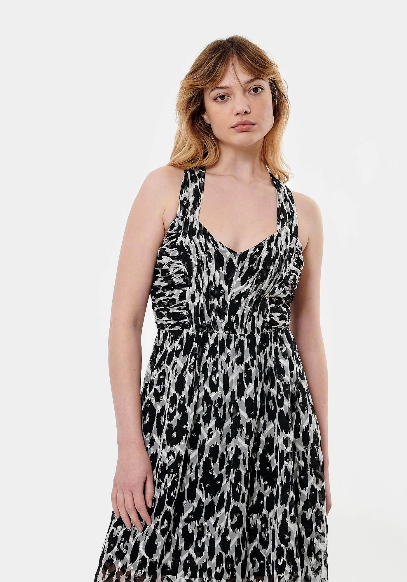 Robe kaporal top leopard