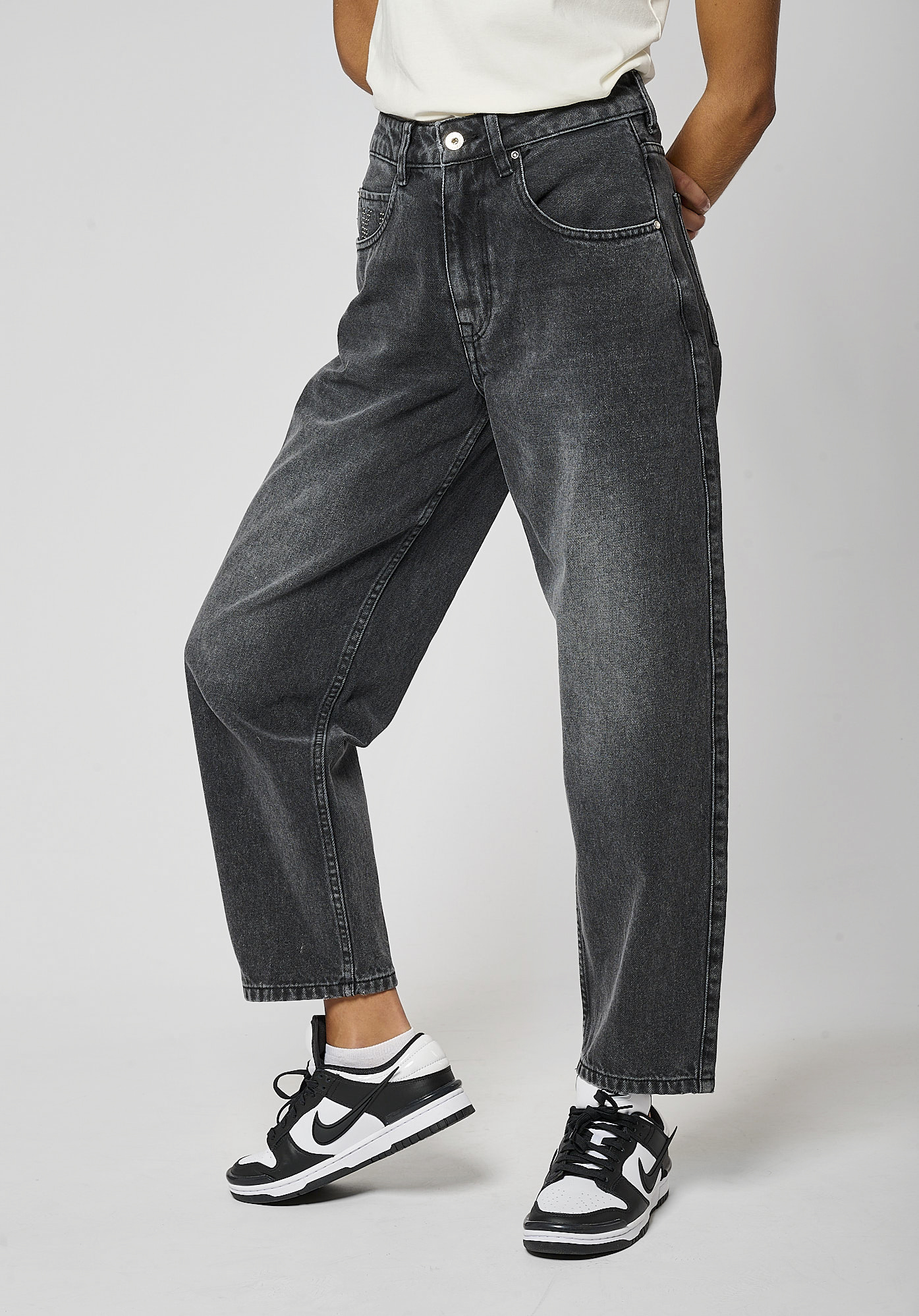 Jean loose femme clearance