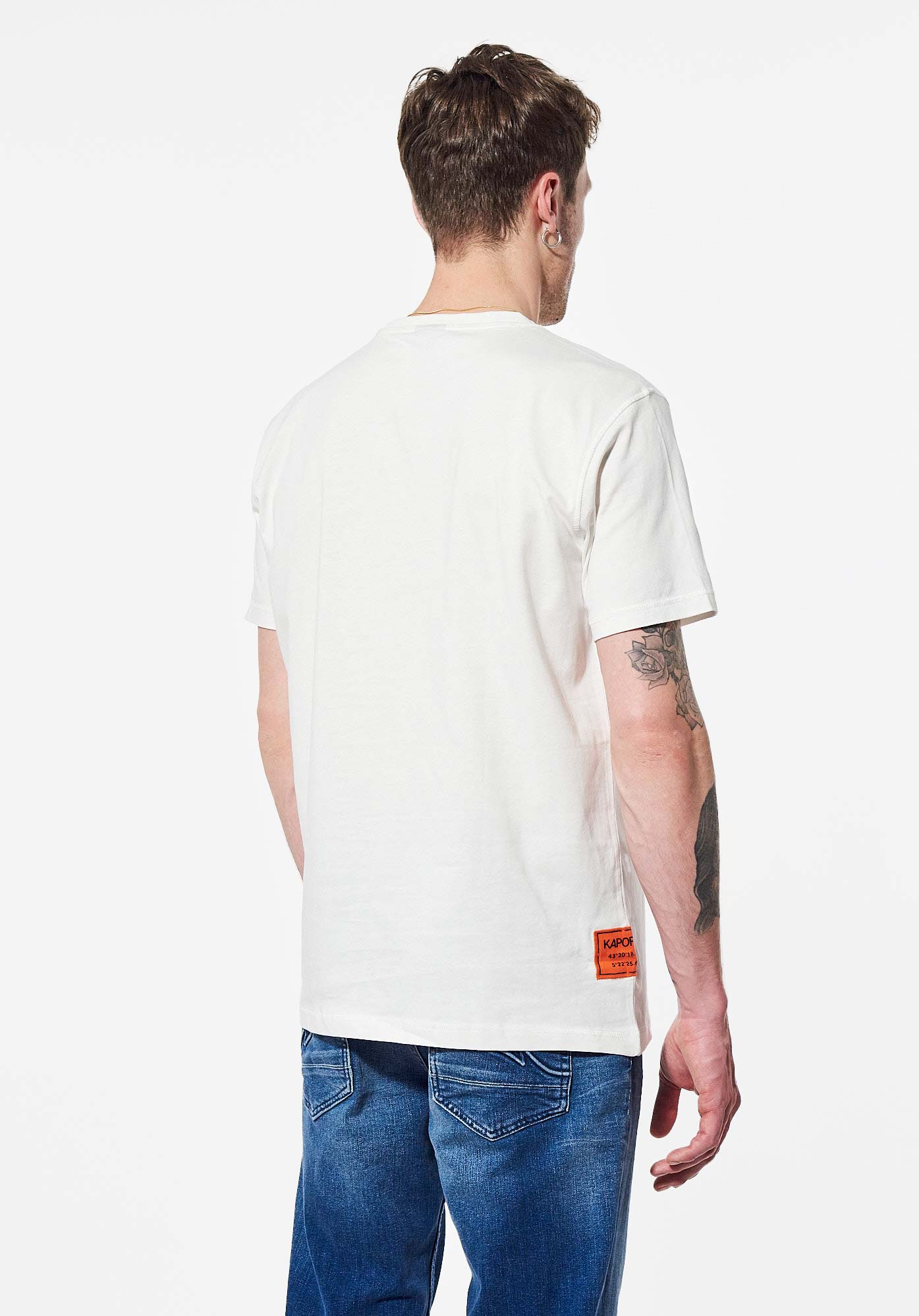 Tee shirt kaporal shop homme tete de mort