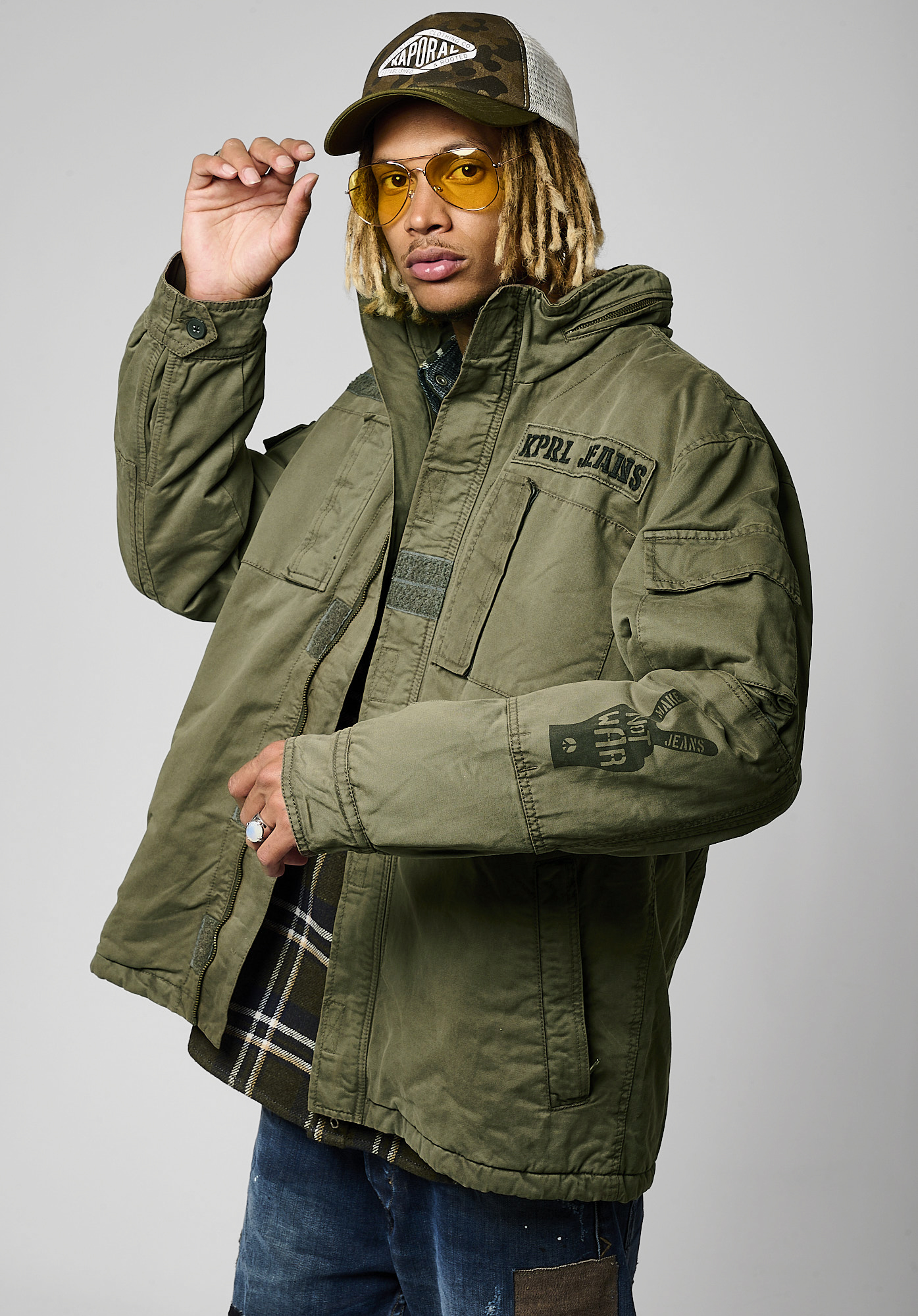 Manteau kaporal homme outlet
