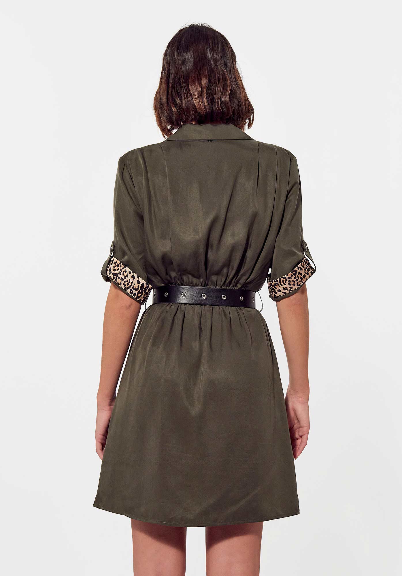 Robe kaporal kaki top