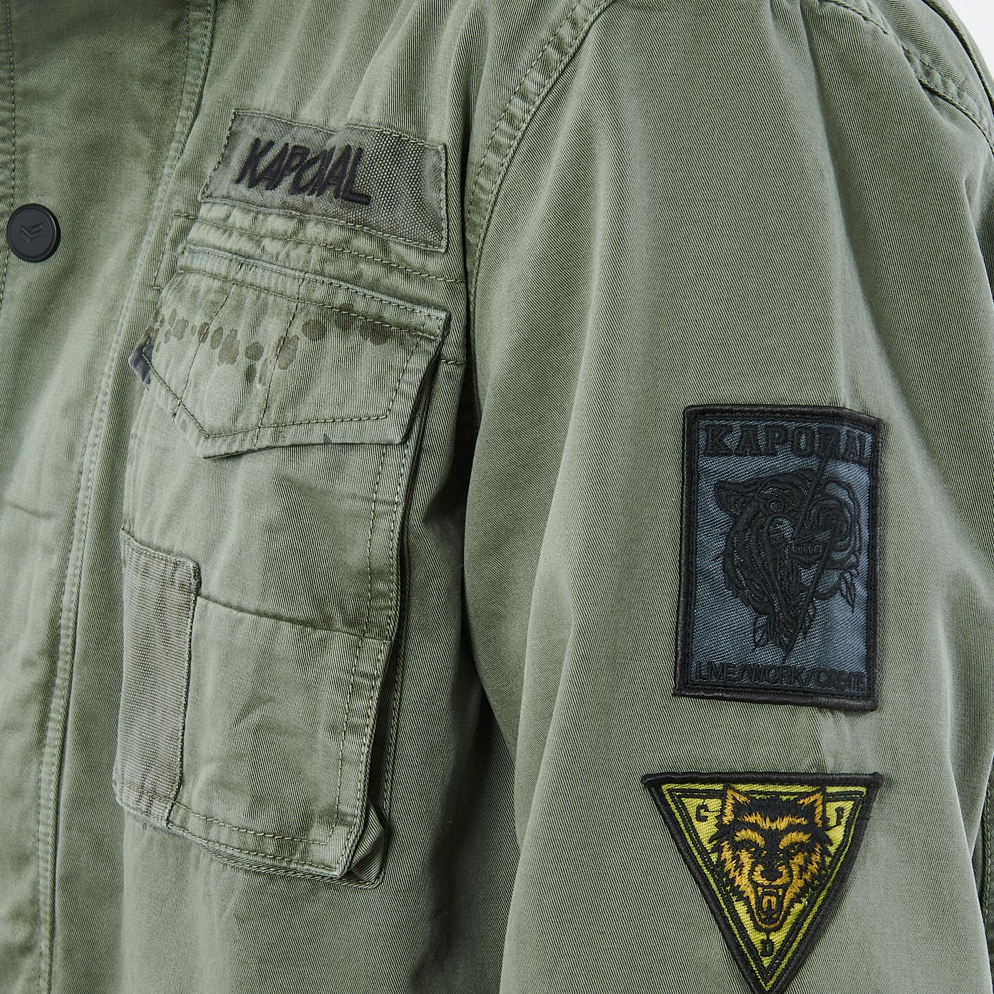 Veste kaki kaporal homme cheap