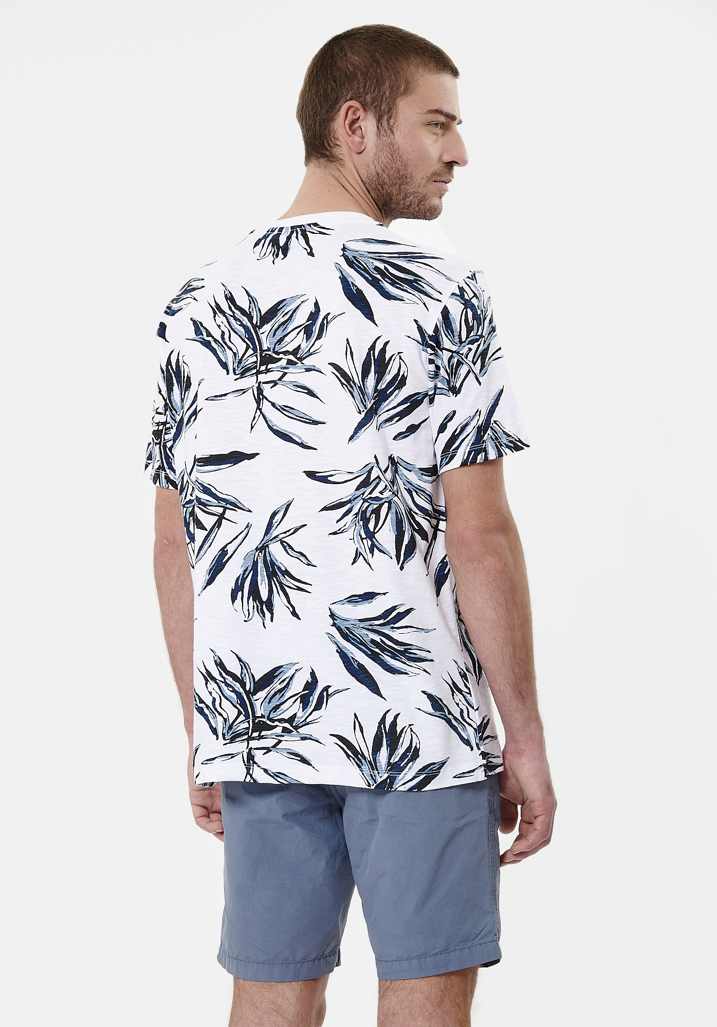 T shirt fleuri homme top