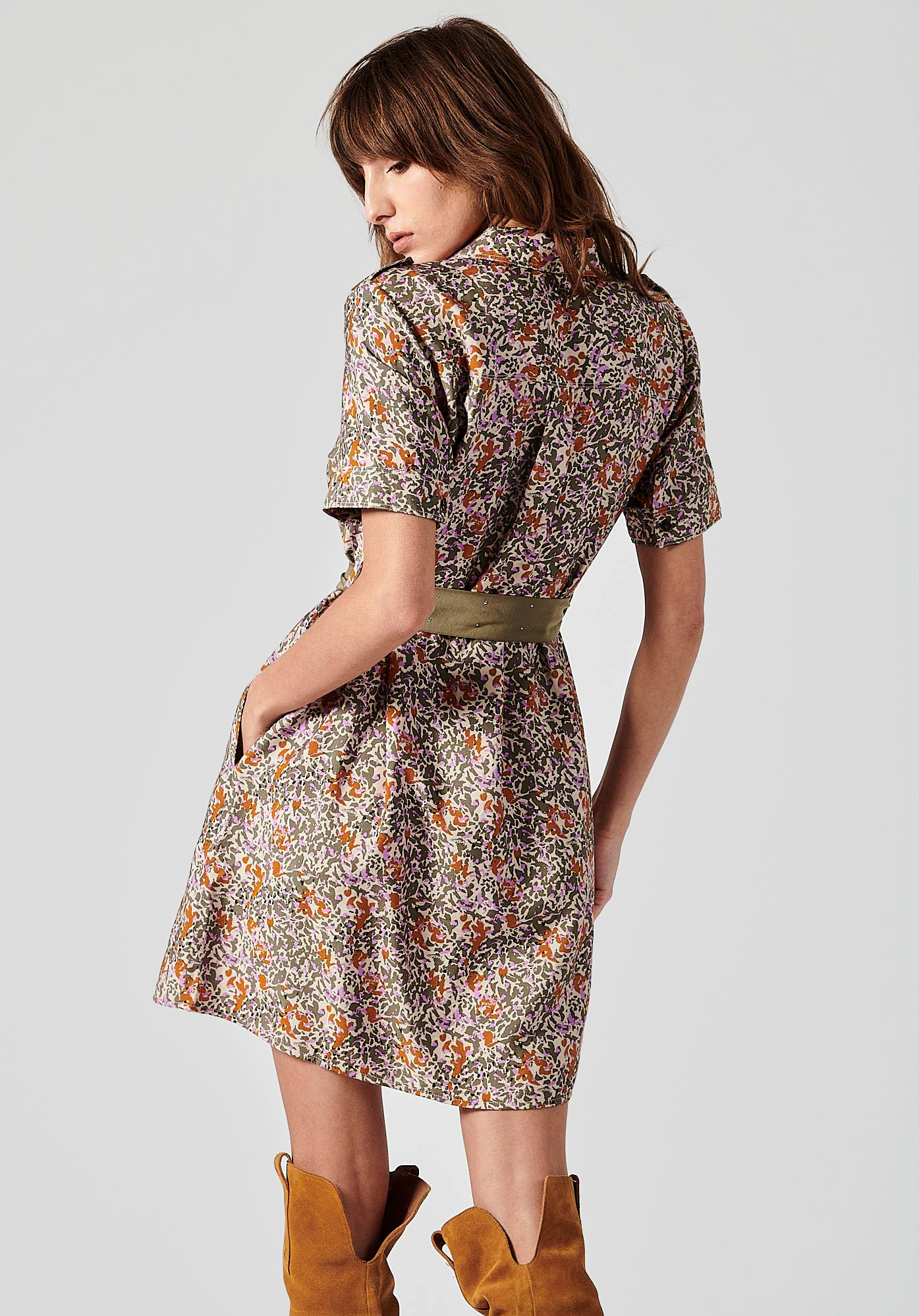 Robe imprime Femme Colin Kaporal