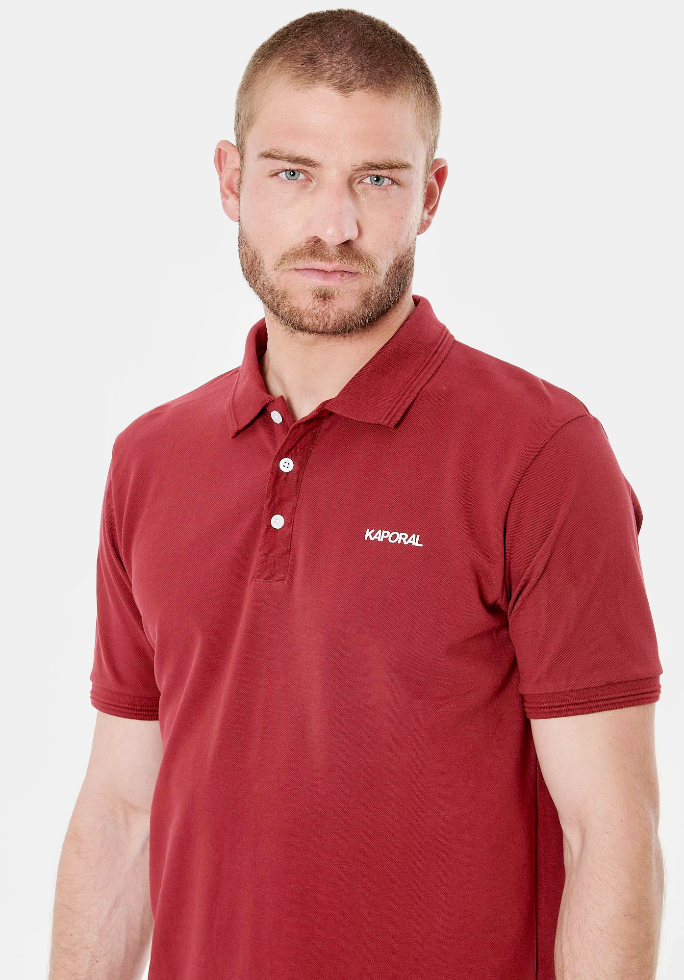 Polo noir Homme 100 coton bio Corto Kaporal
